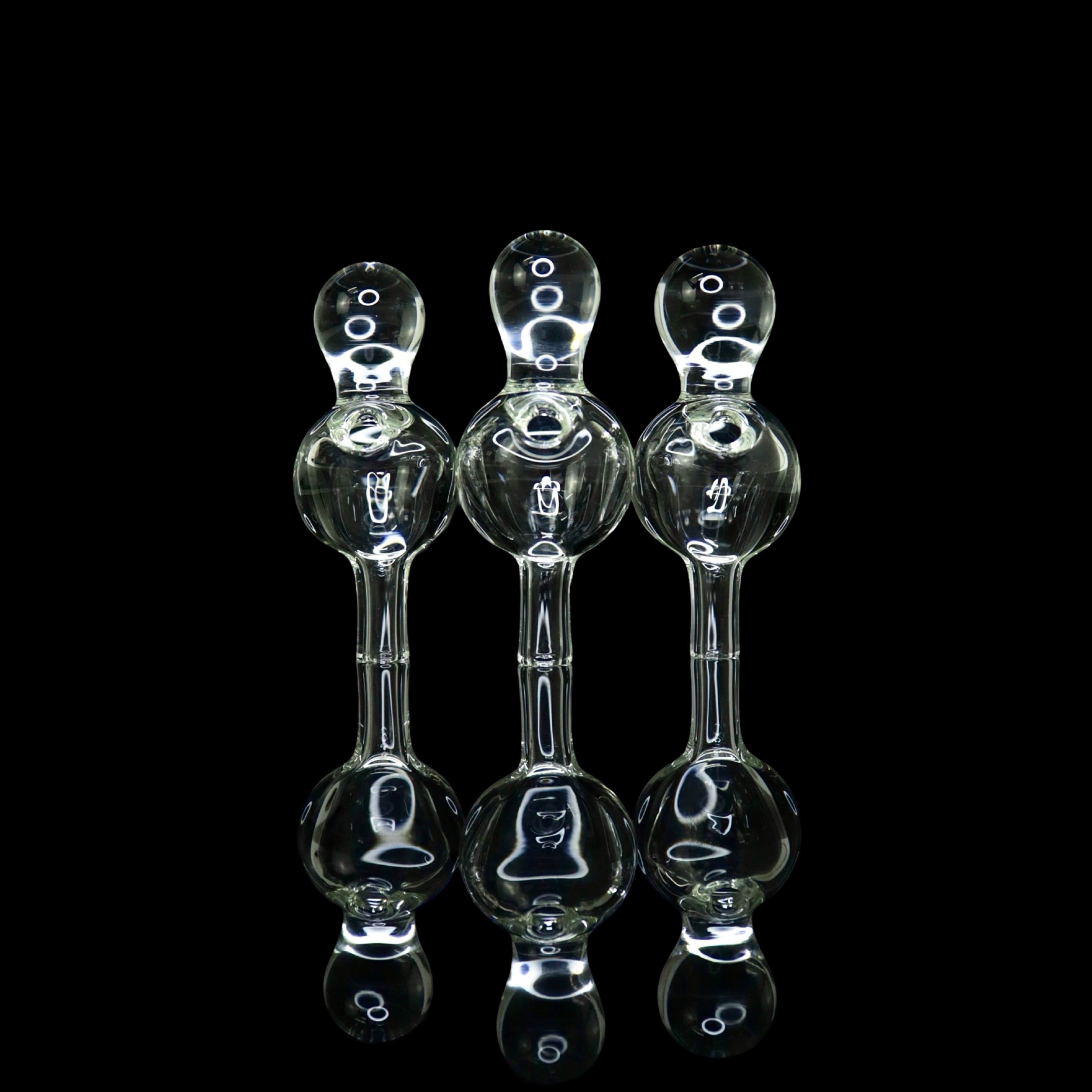Clear Bubble Caps by CPB Glass