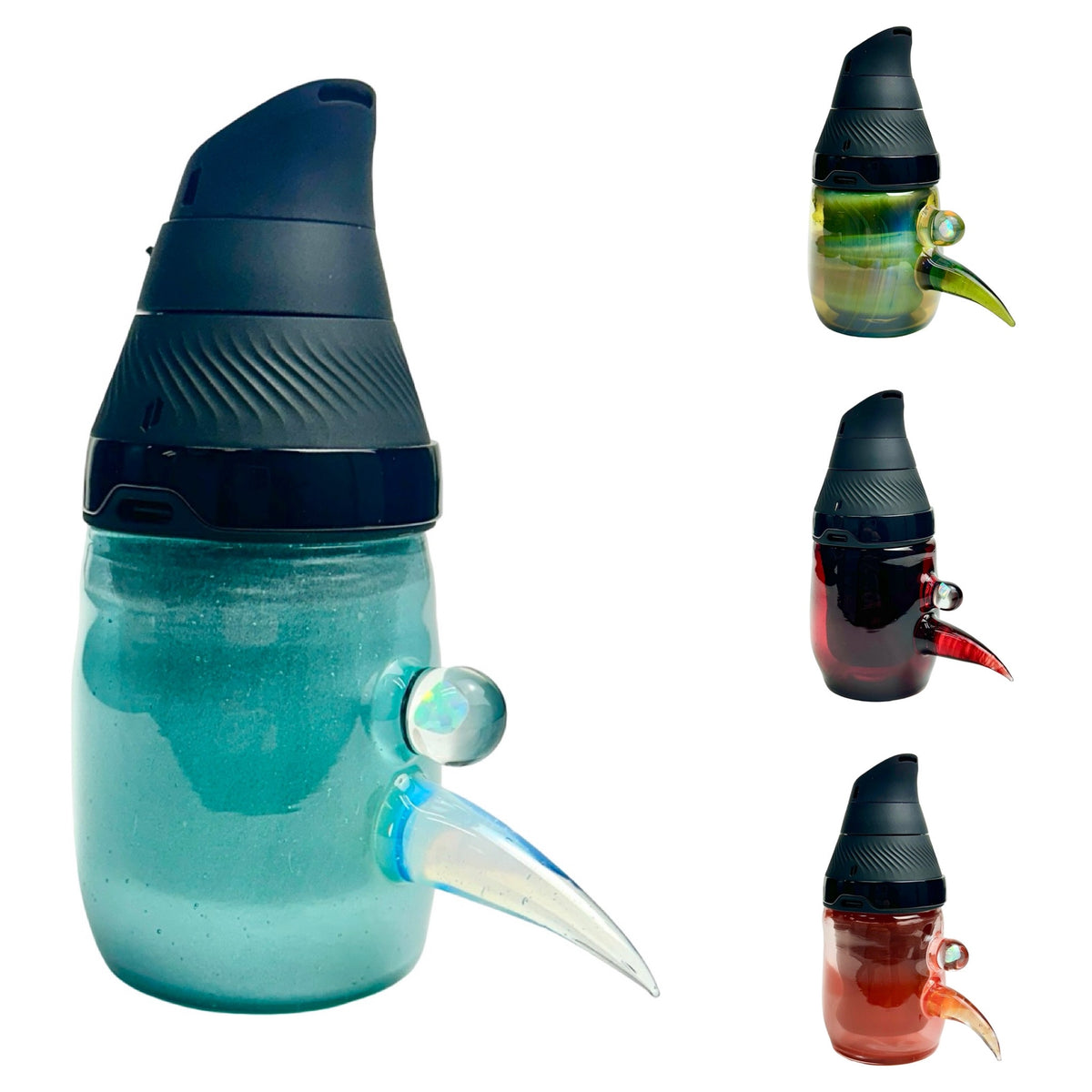 Full Color Core Cup with Color Opal Horn by Magizle Glass