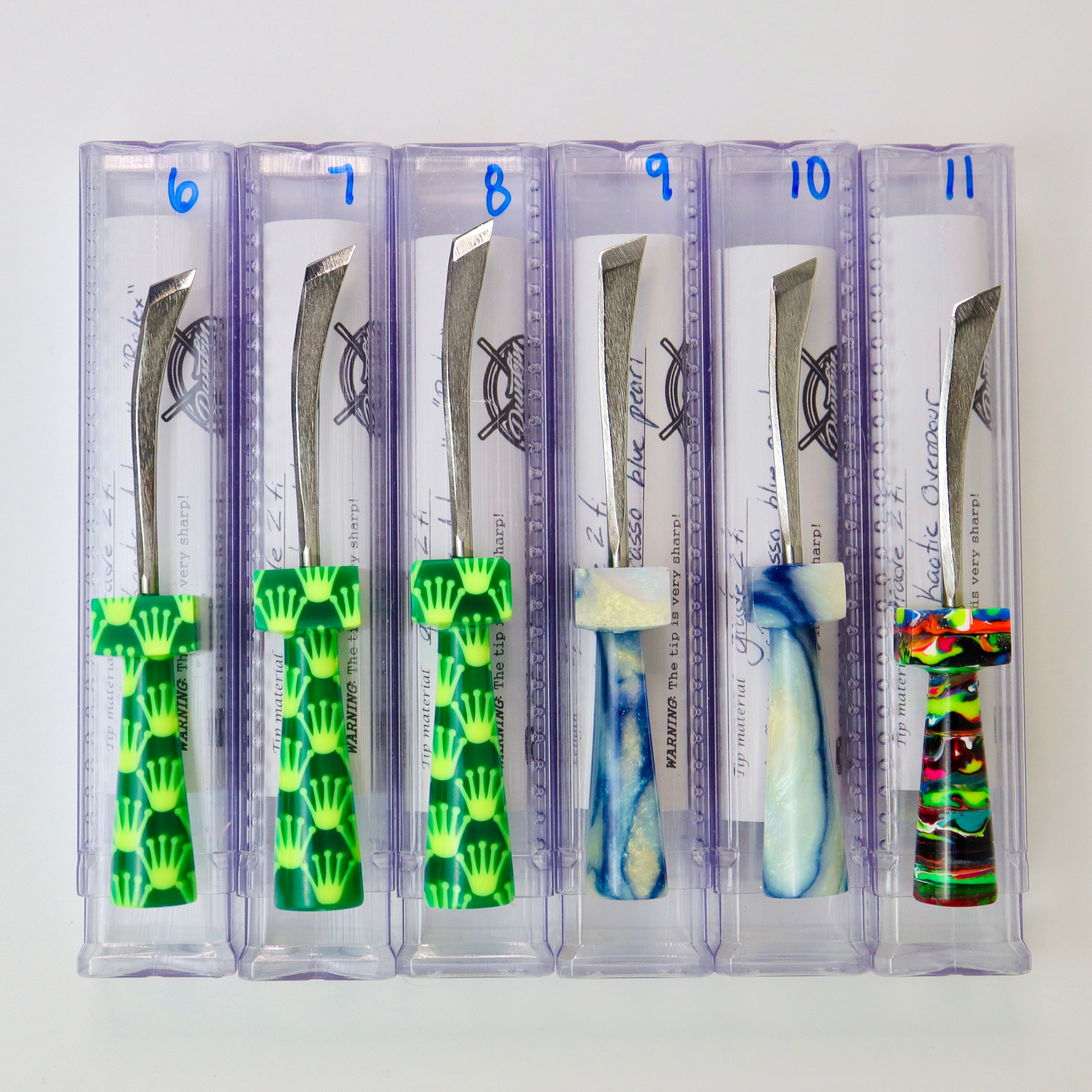 Titanium Katana Dabbers by Dunkin Meds