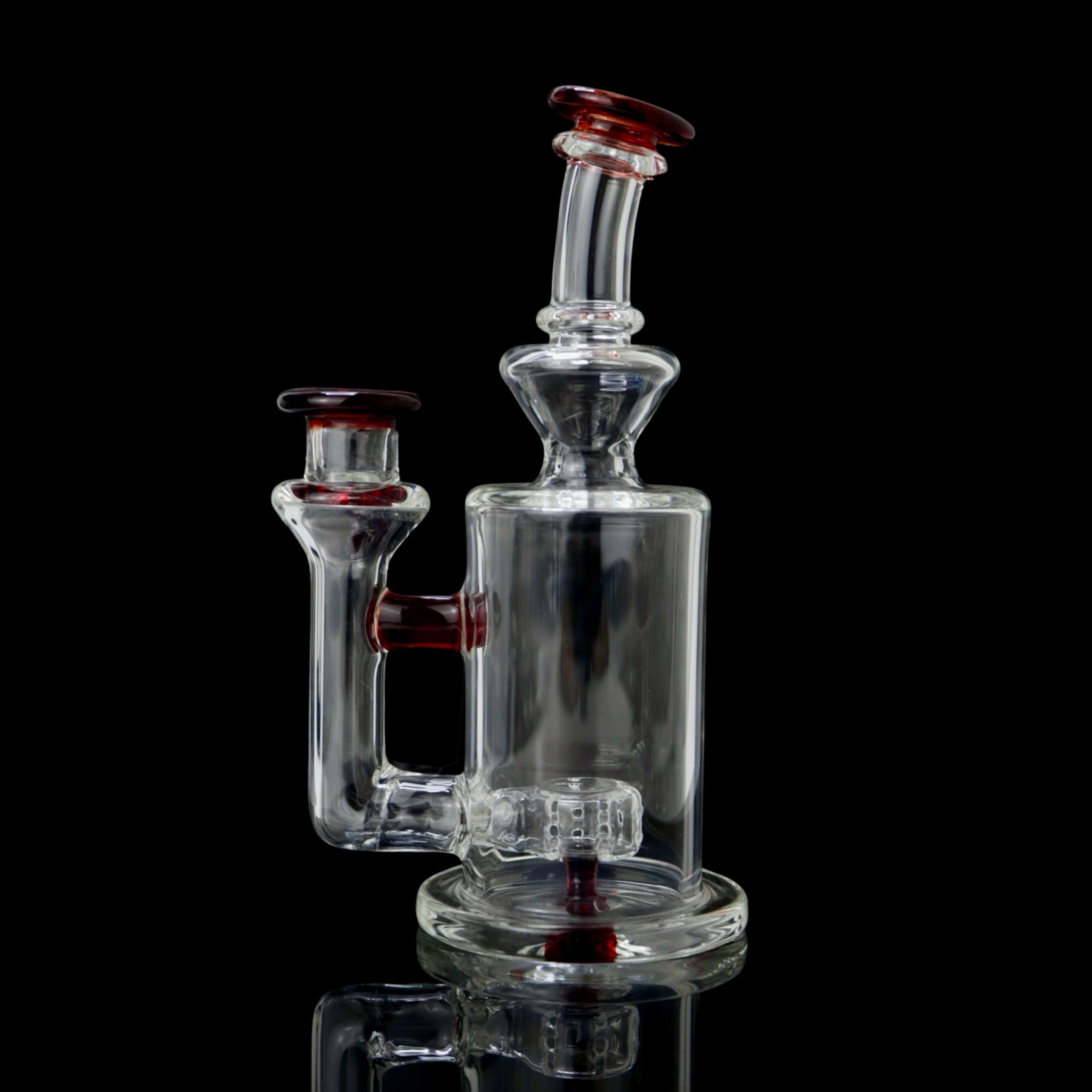 Partial Color Straight Tube by Abmp Glass