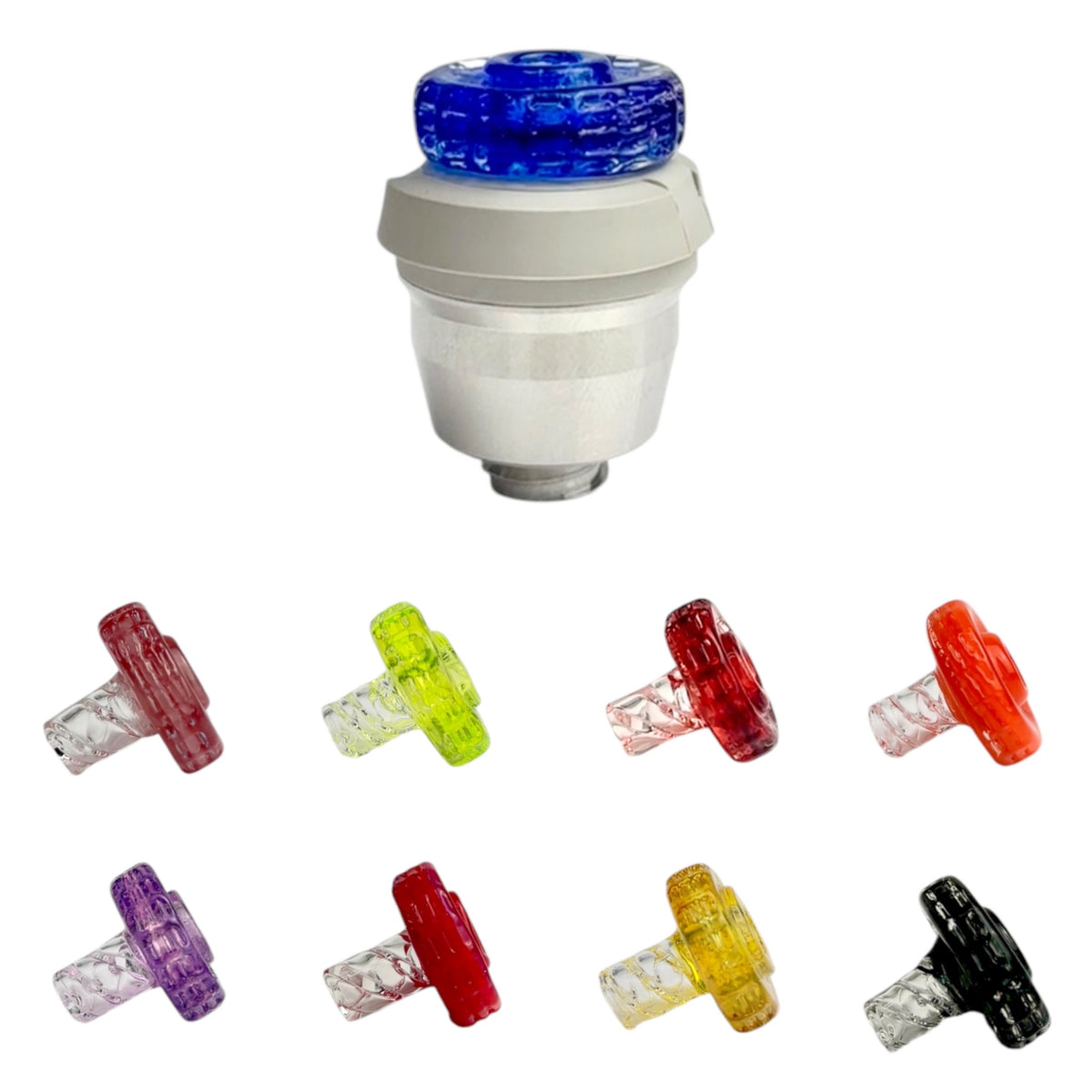 New Peak/Proxy Puffco Bolt Spinner Caps by Nib Glass