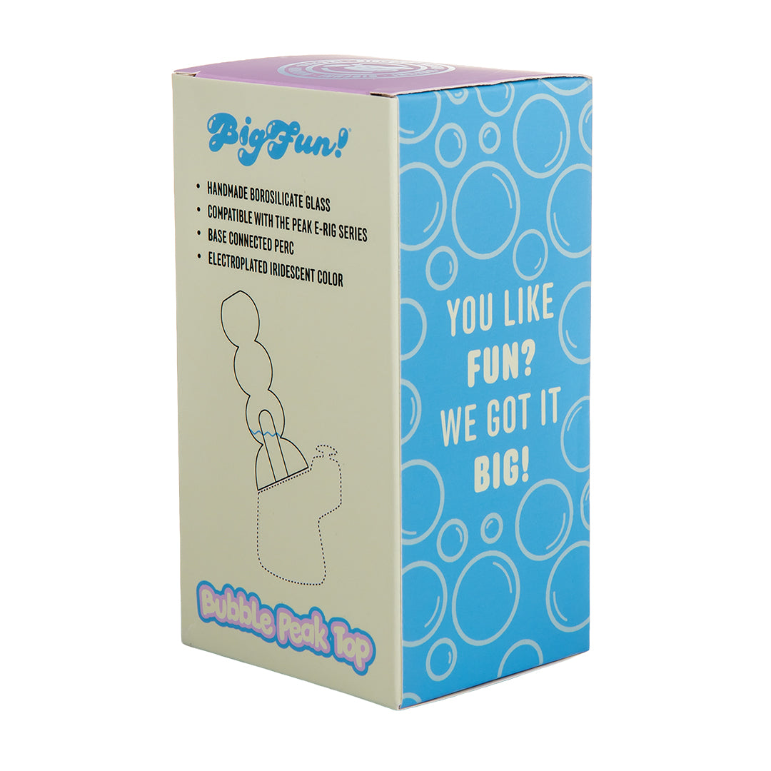 Iridescent Bubble Peak Top by Big Fun