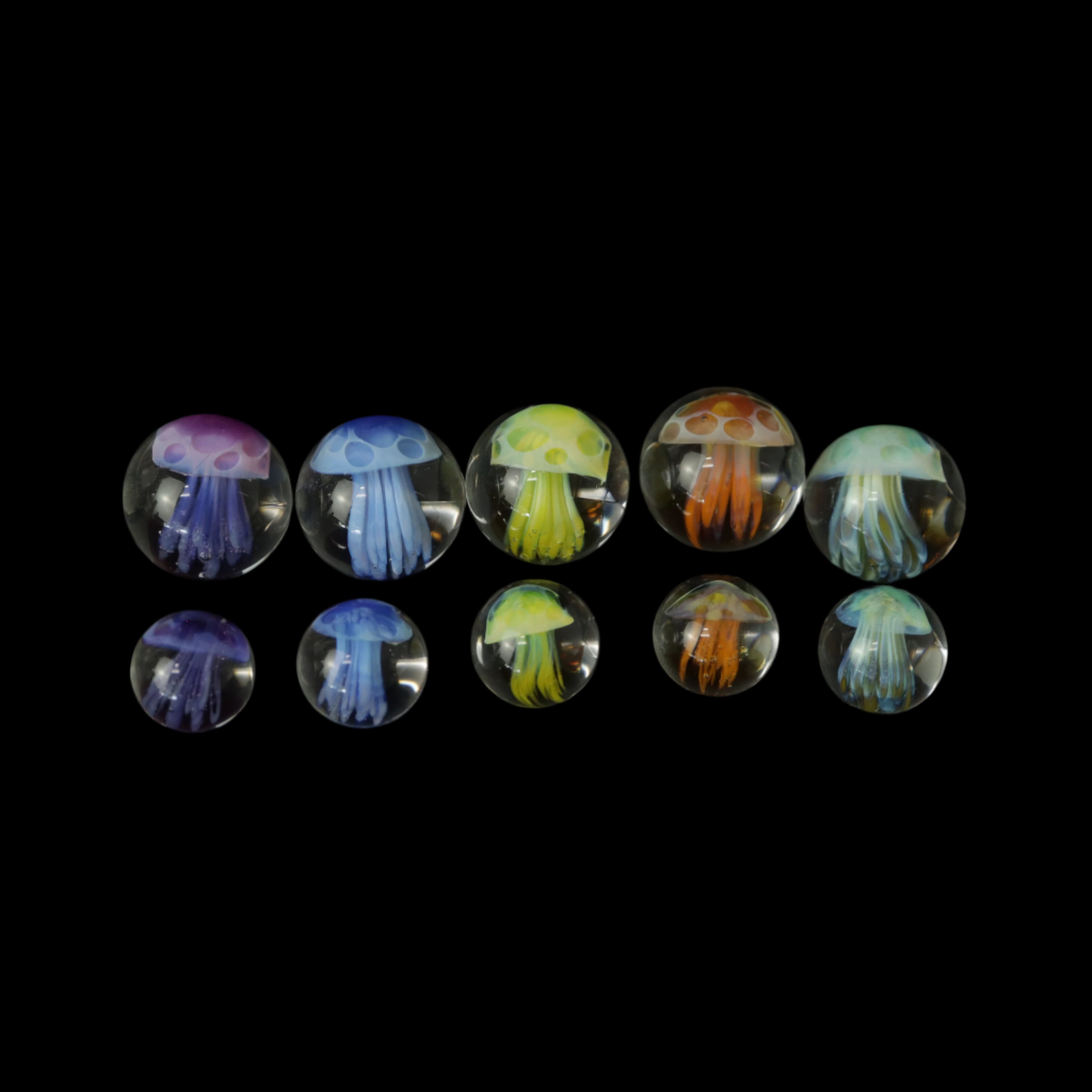 Jellyfish Slurper Set by SlothExotic Glass