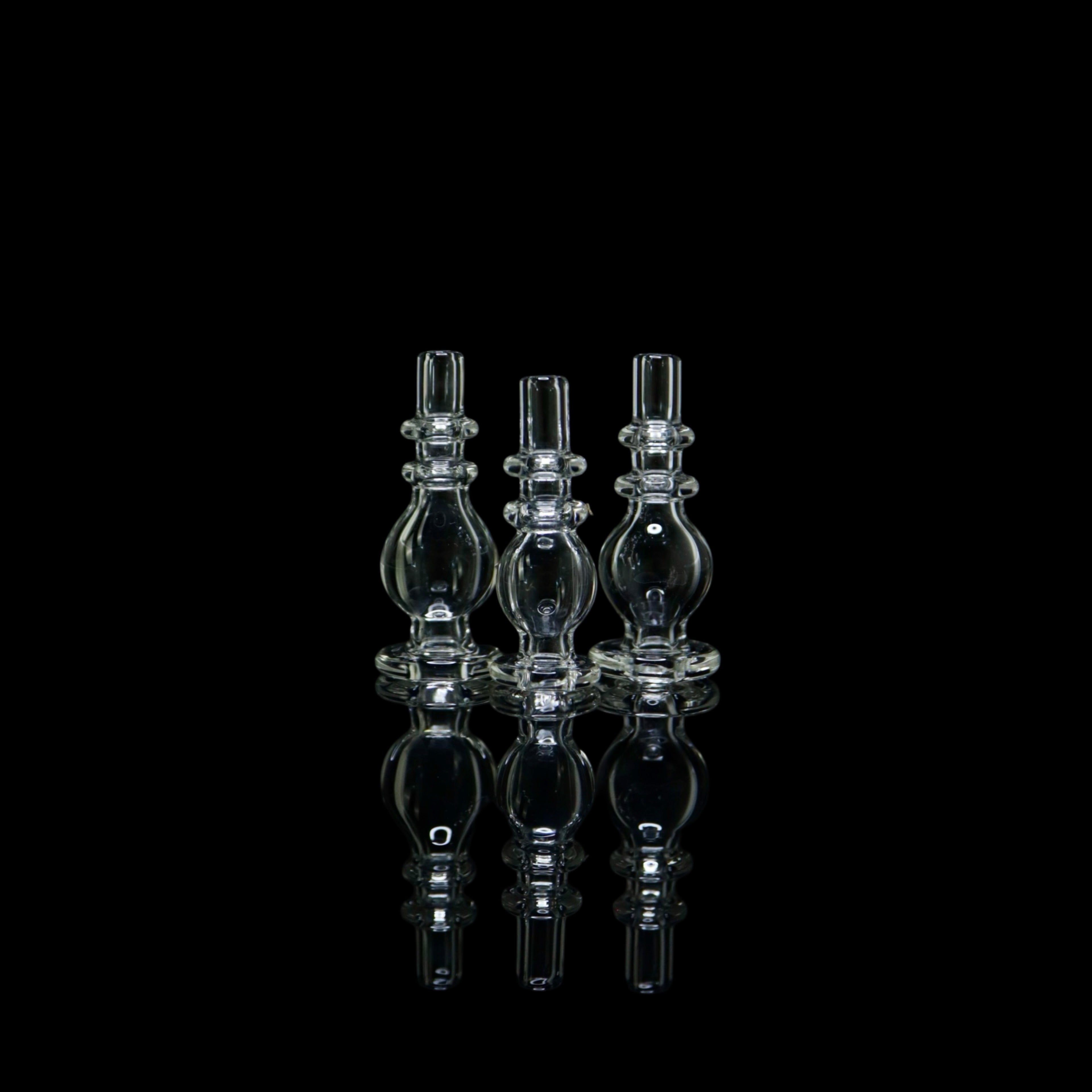 3DXL Clear Joysticks by Charlie Shaw Glass