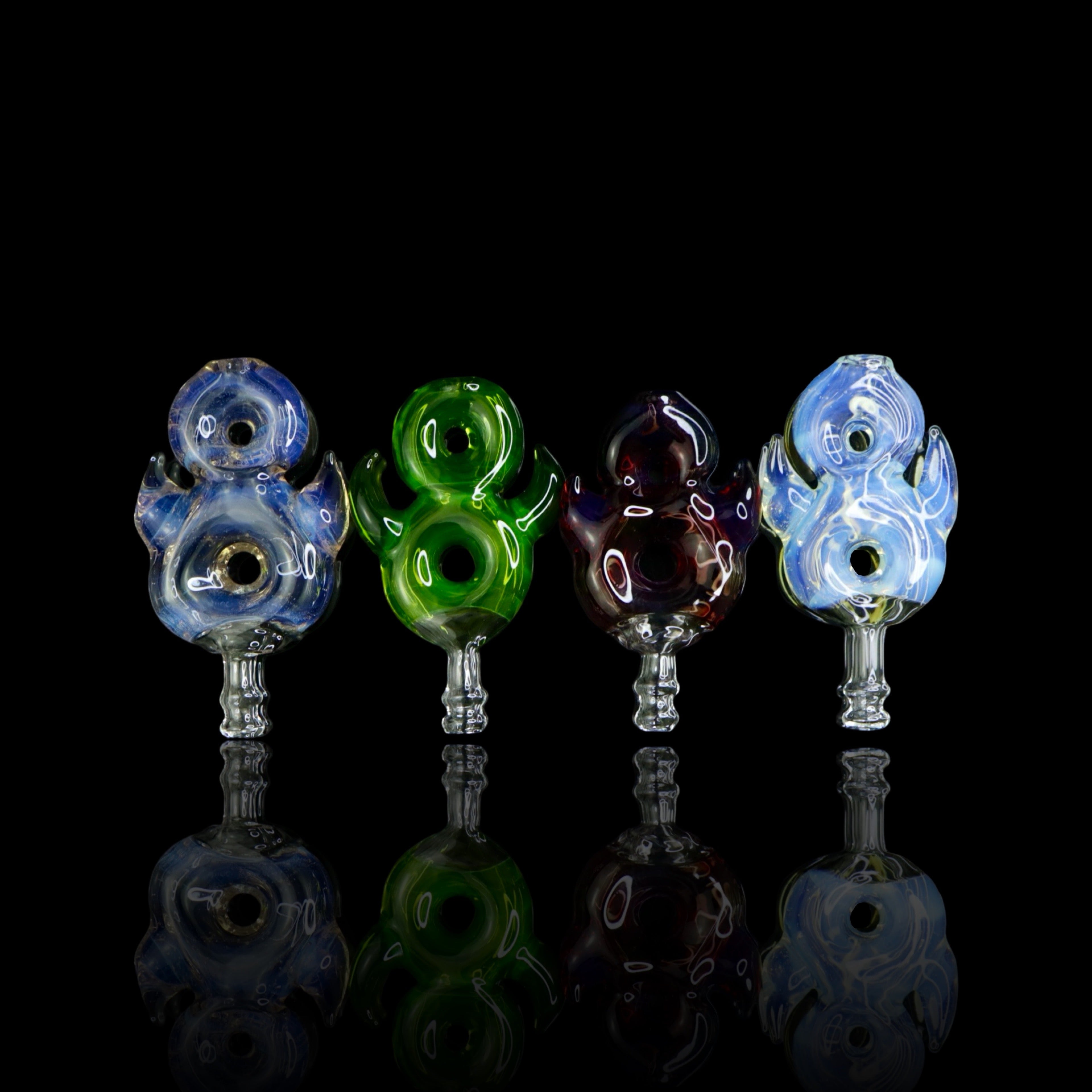 Double Donut Pivot Mouthpiece by Magizle Glass