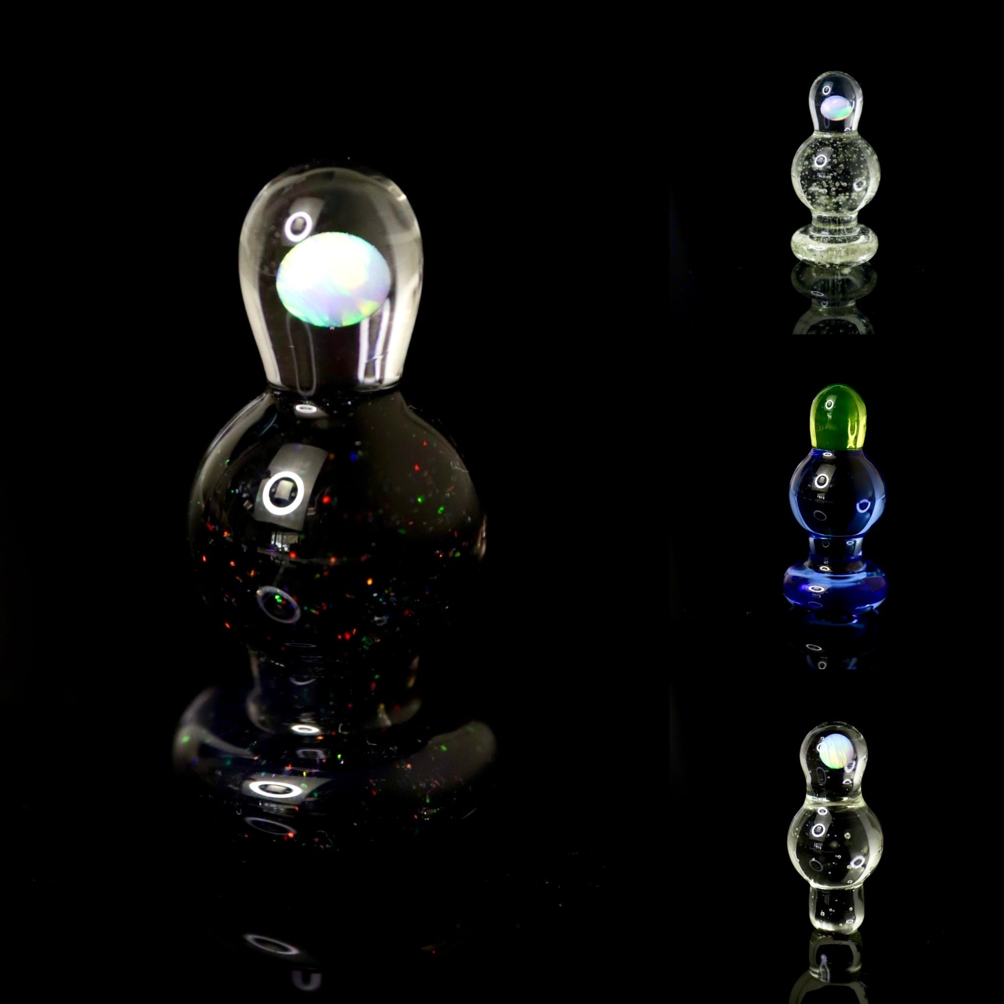 Tower Caps by Sirkin Glass