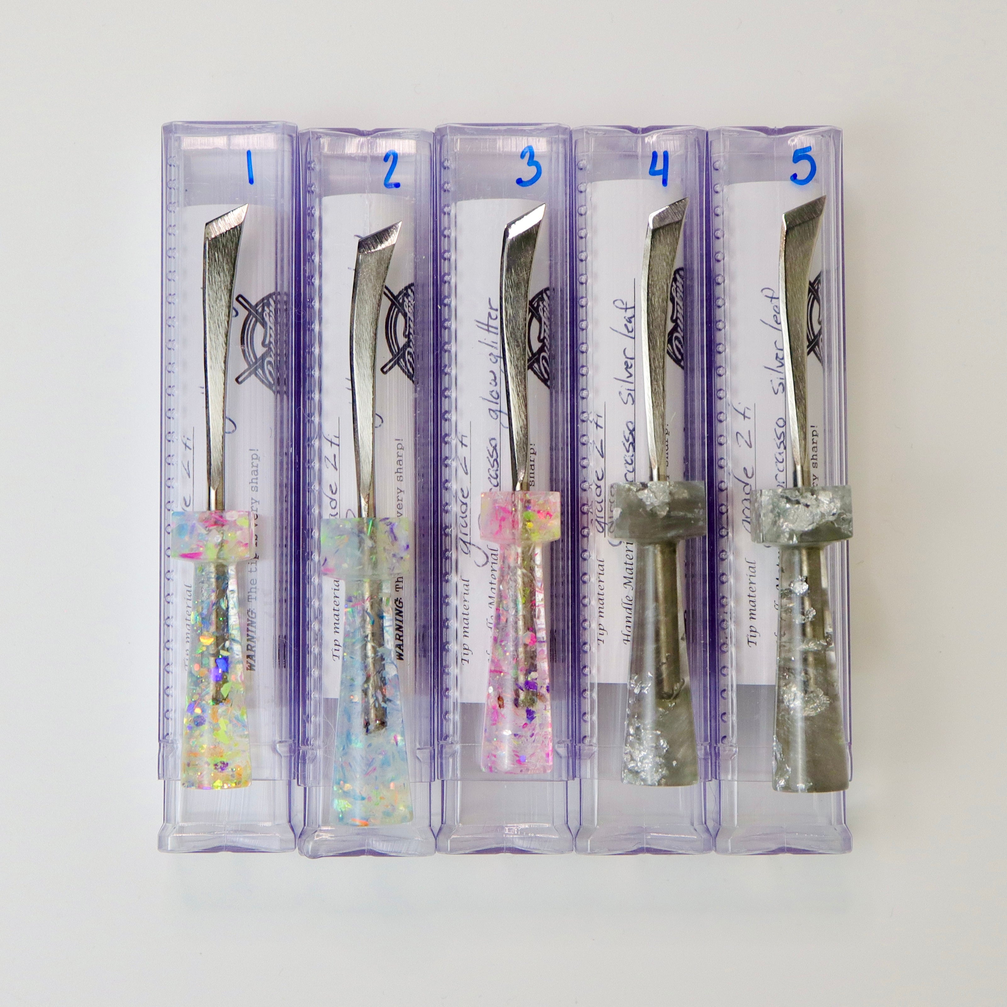 Titanium Katana Dabbers by Dunkin Meds