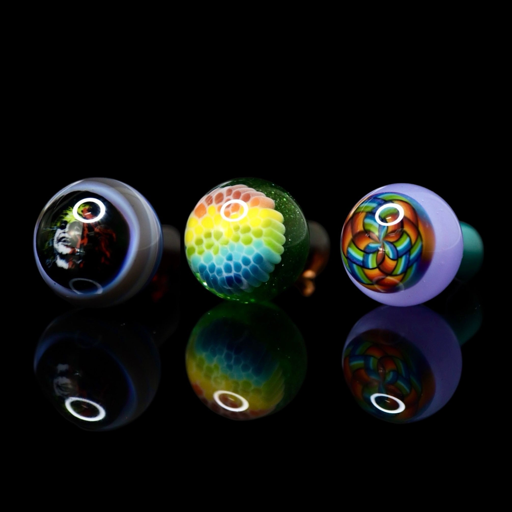 Milli Tower Caps by Steve H Glass