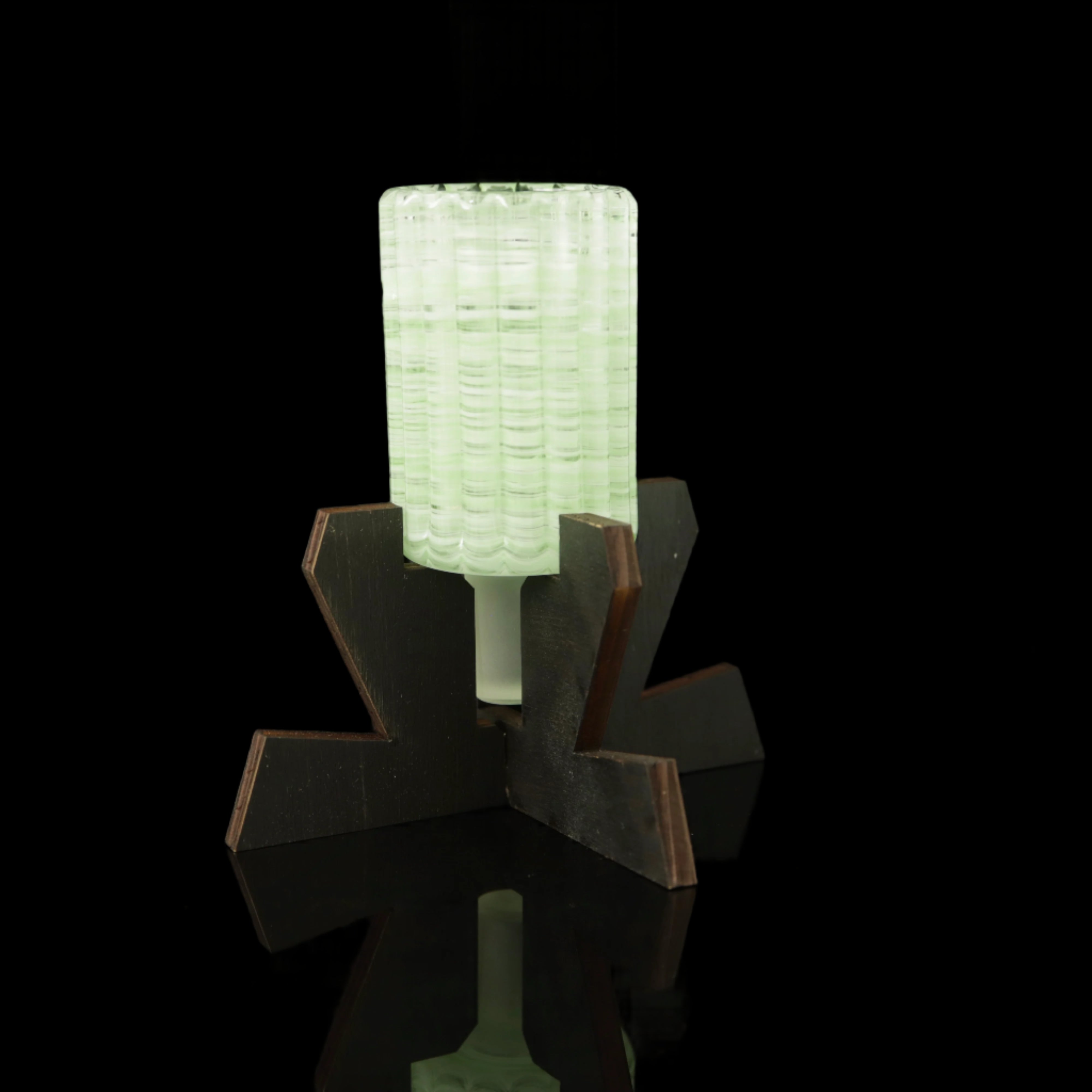 Qtip Holders by Teurfs Glass