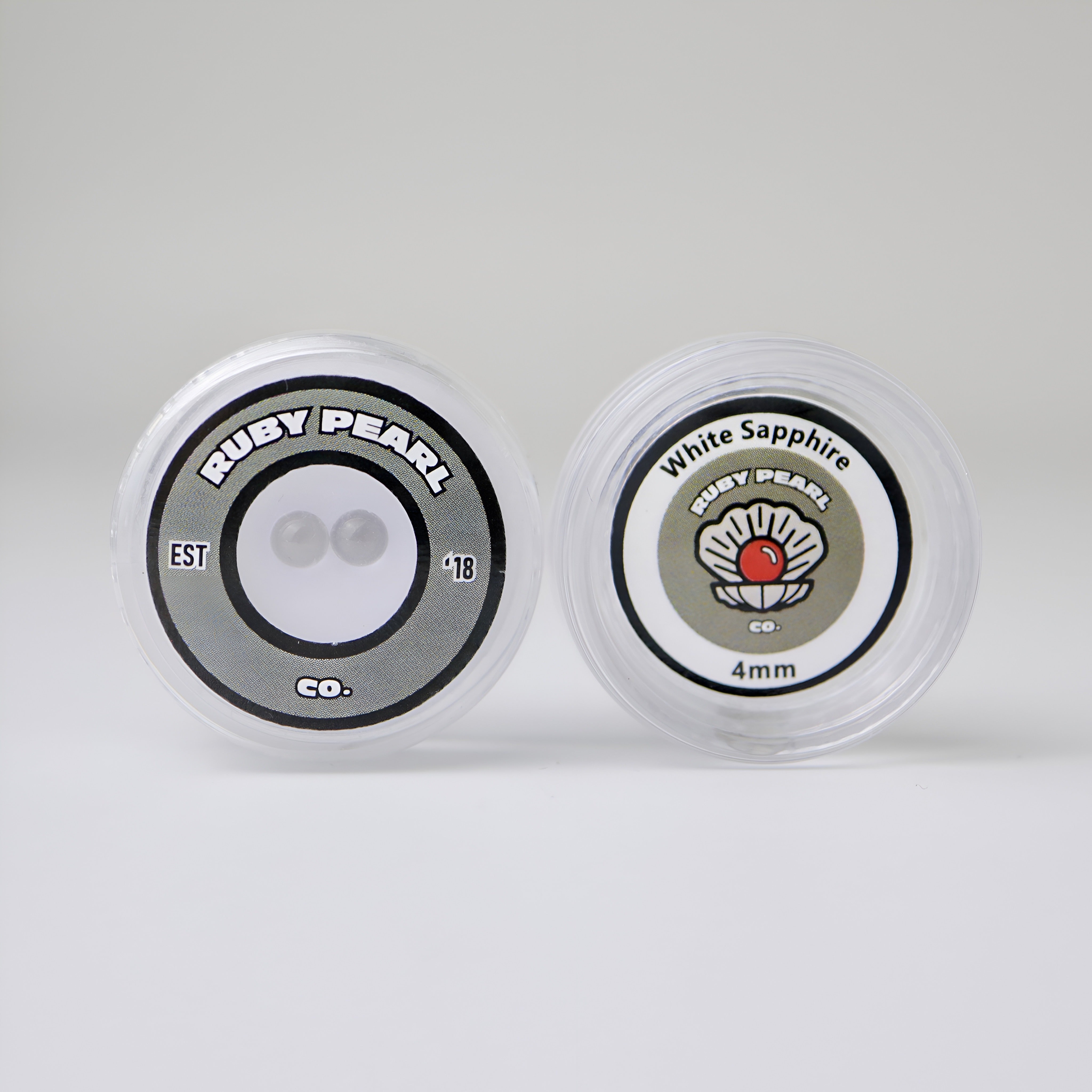 4mm Clear Sapphire Terp Pearls