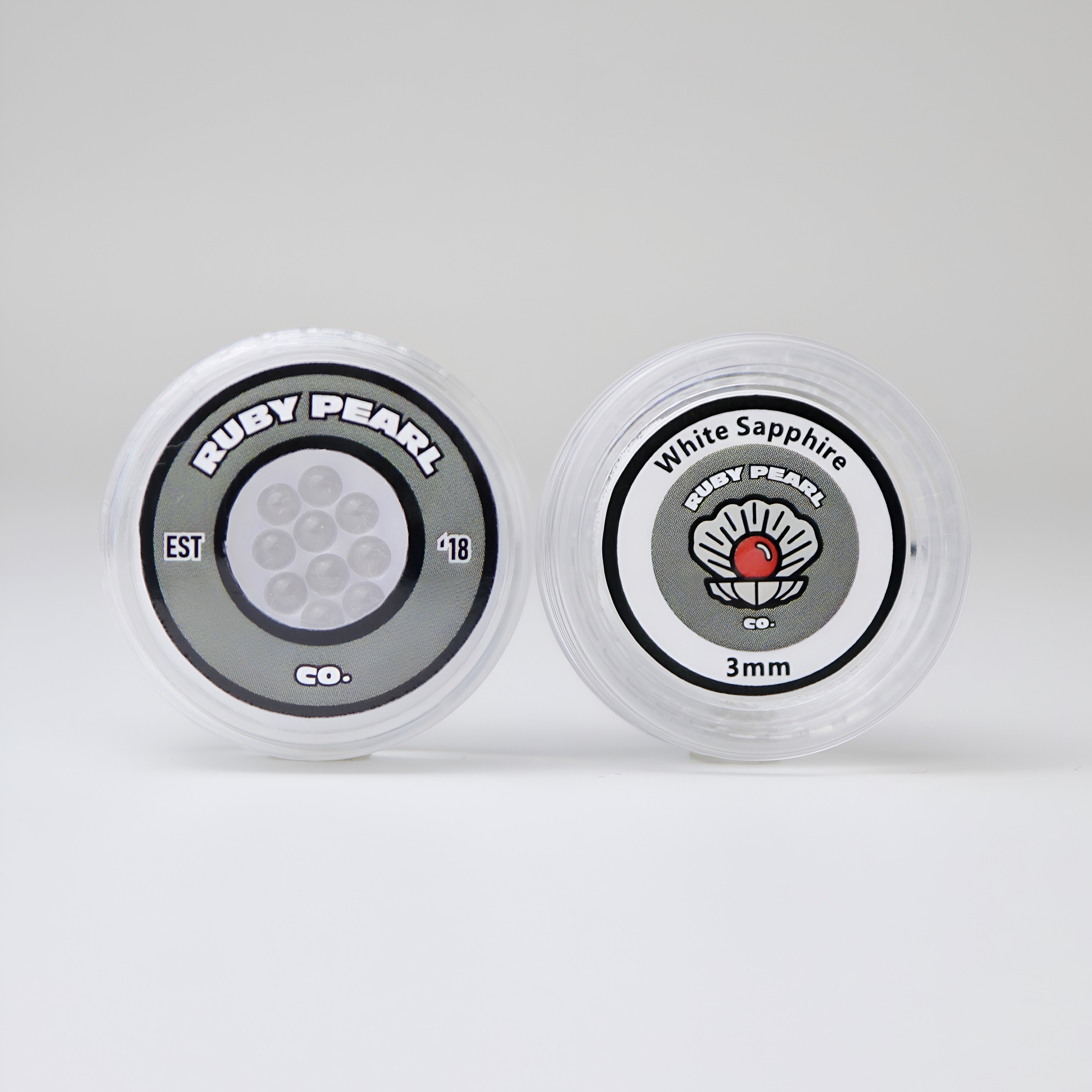 3mm Clear Sapphire Terp Pearls