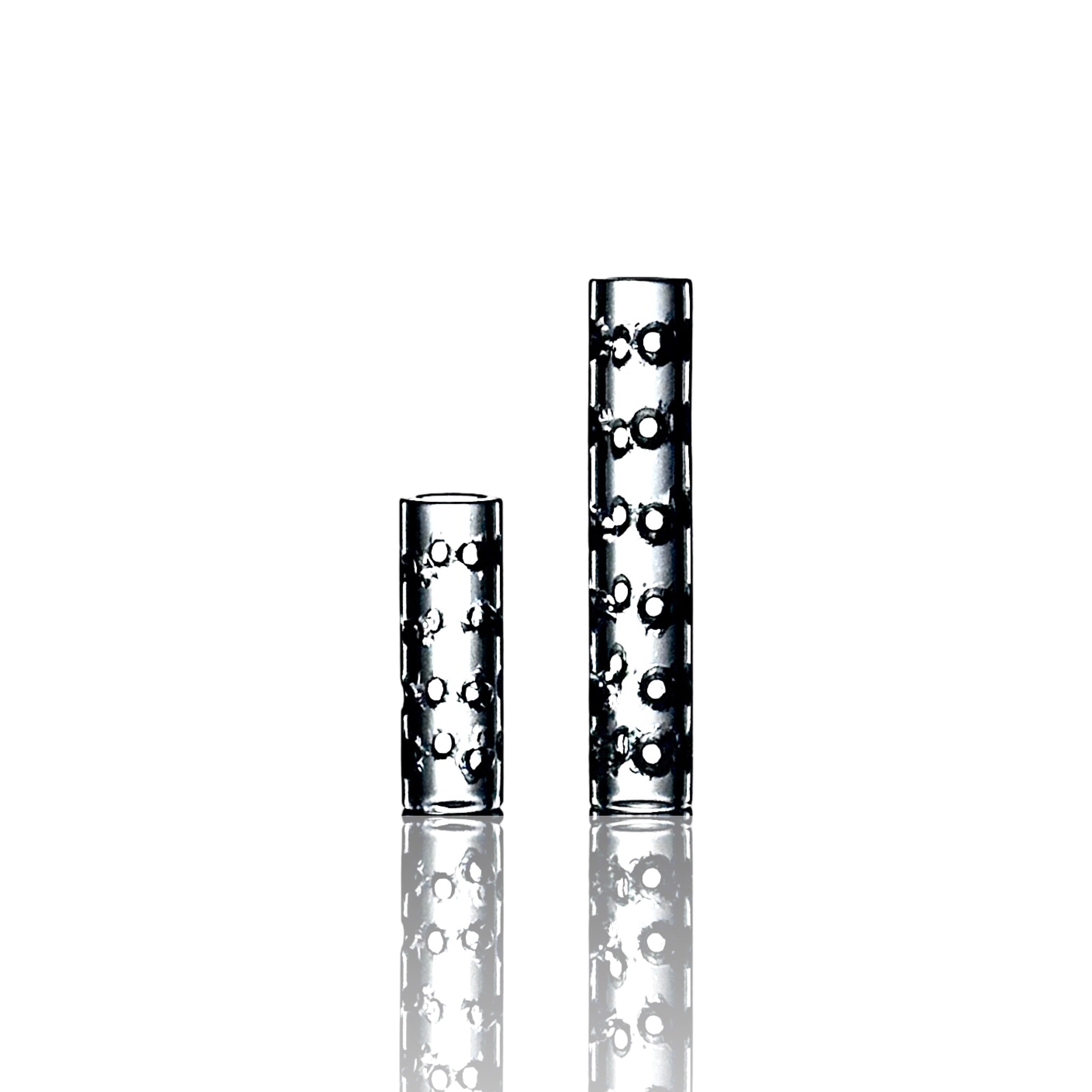 Hollow Quartz Pillar with Holes