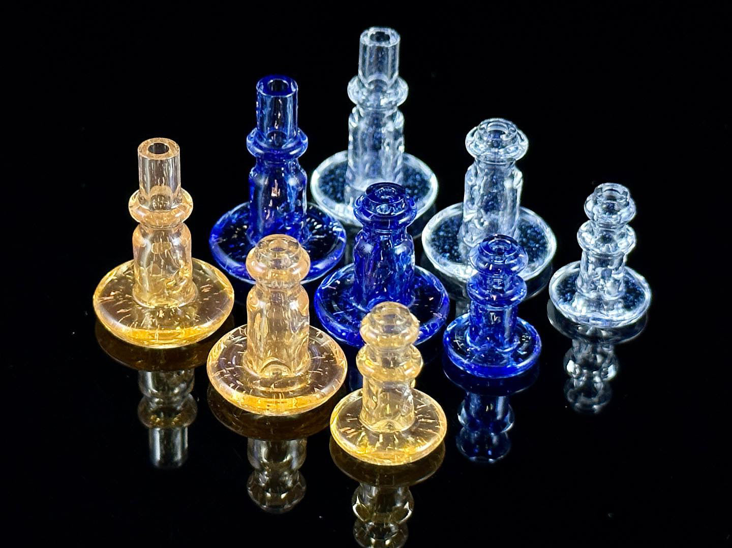 Dichro Color Joystick Caps by Kovacs Glass (Peak Pro and Proxy)
