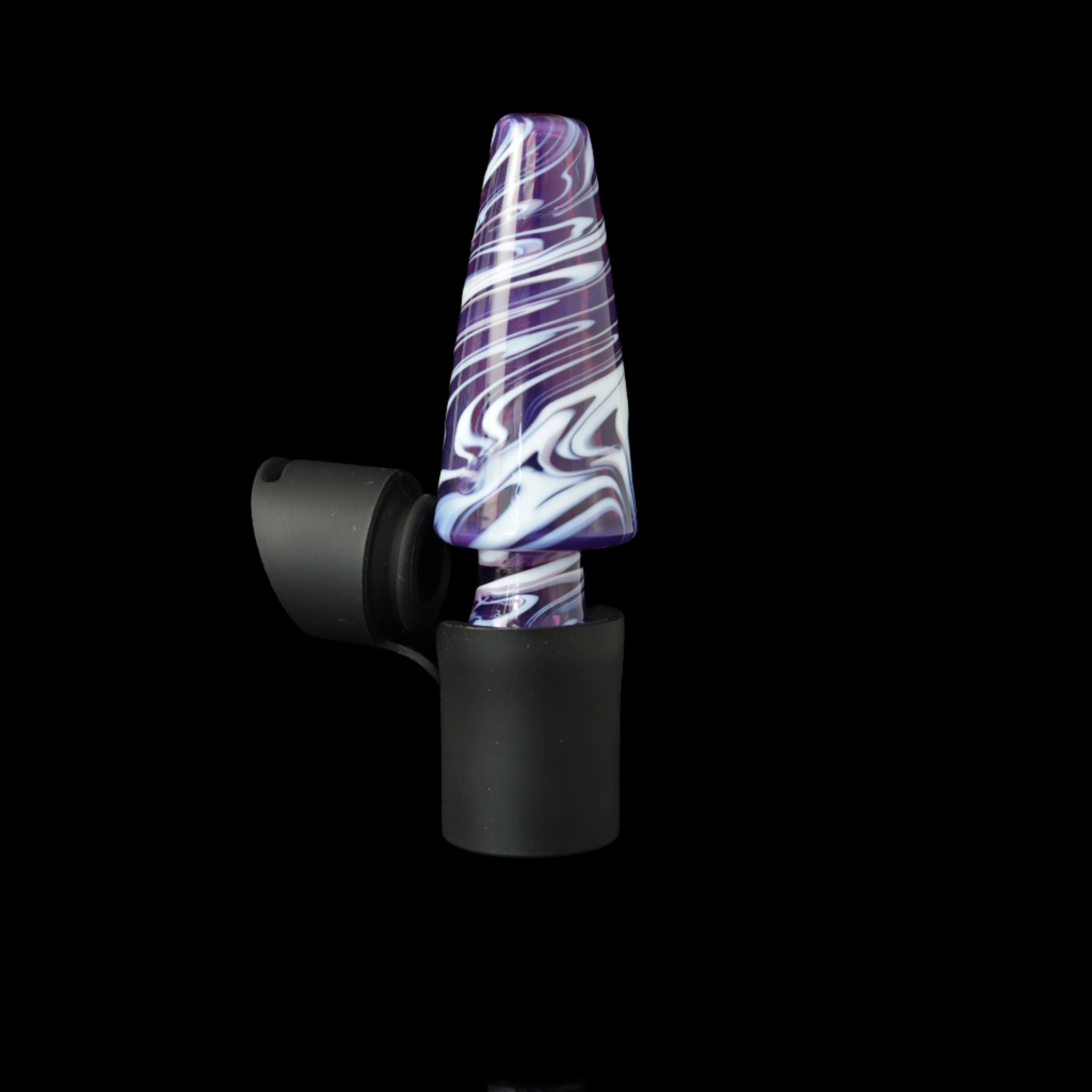 Spiral Tech Pivot Mouthpiece by Justdewit Glass