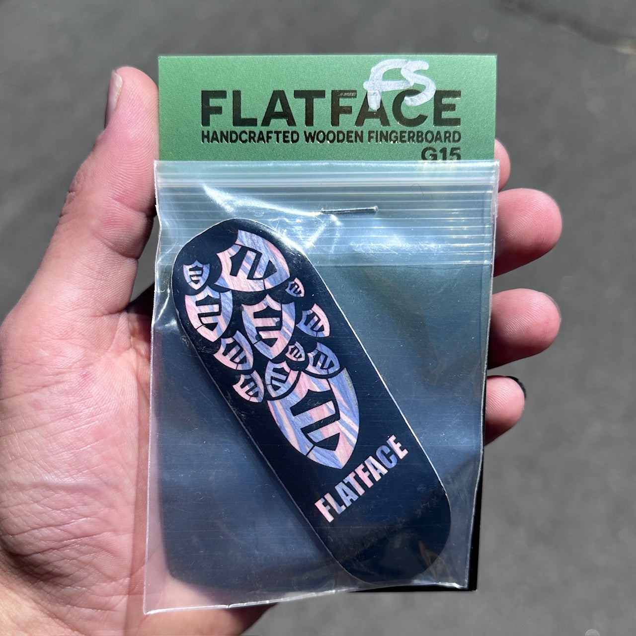 FlatFace G15 - Real Wear Fingerboard Decks