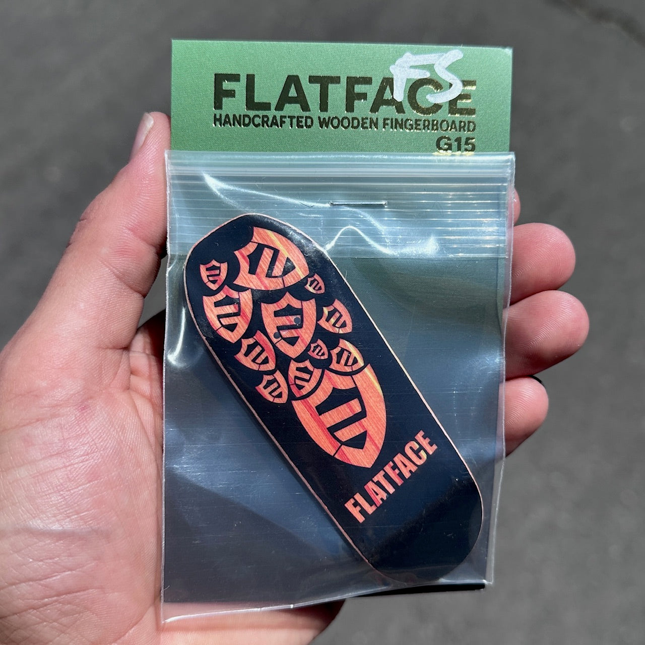 FlatFace G15 - Real Wear Fingerboard Decks