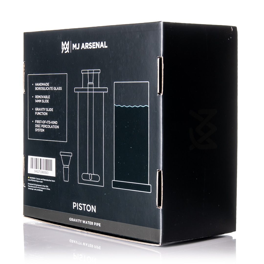 Piston Gravity Bong