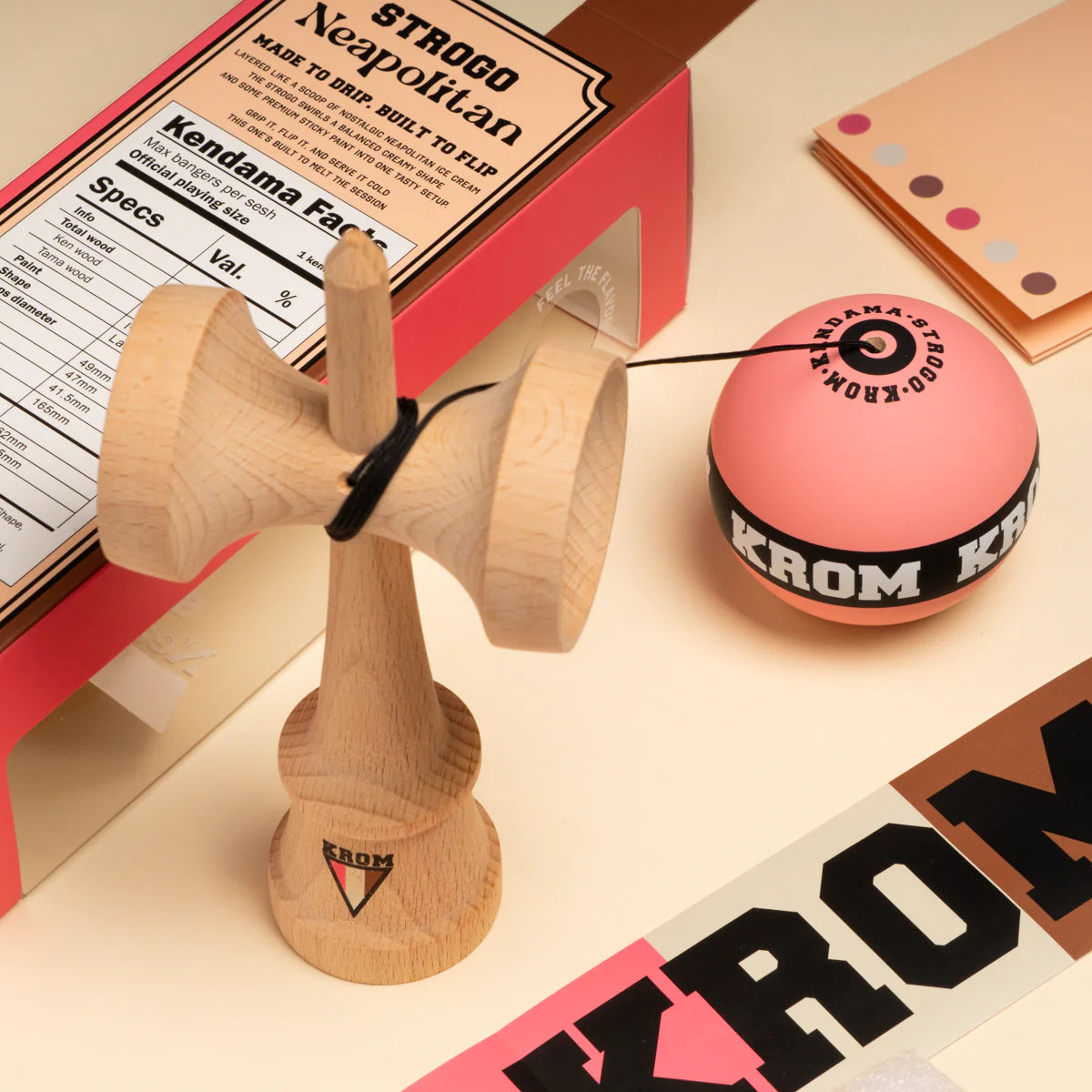 Strogo Neapolitan Kendama by KROM