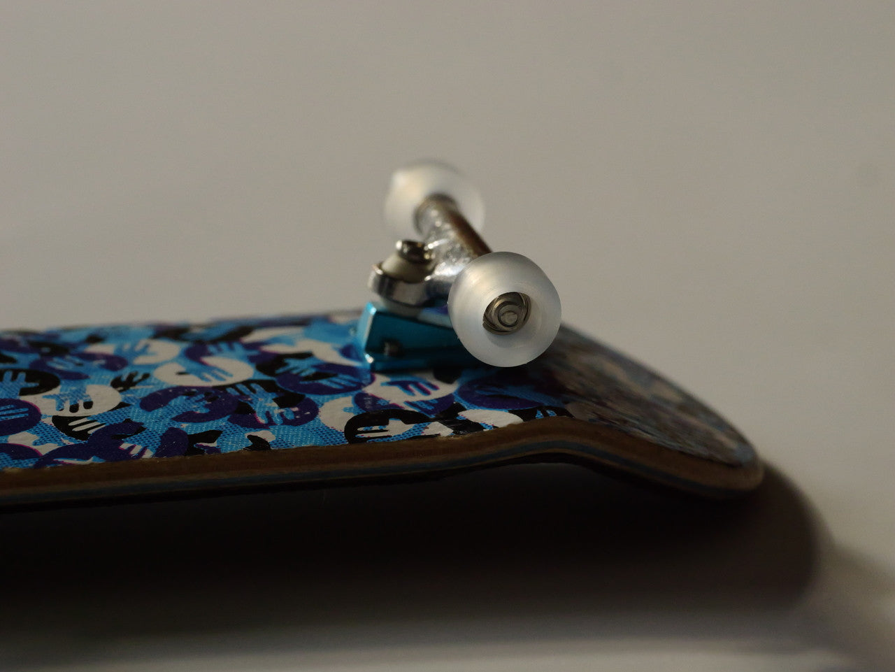 G4 Frosted Clear Wheels by FlatFace Fingerboards