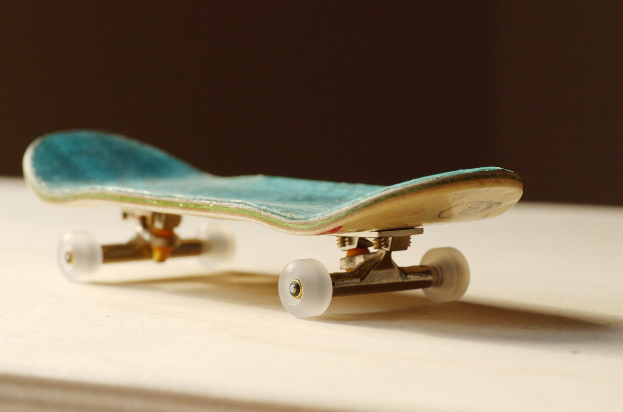 G8 Frosted Clear Wheels by FlatFace Fingerboards