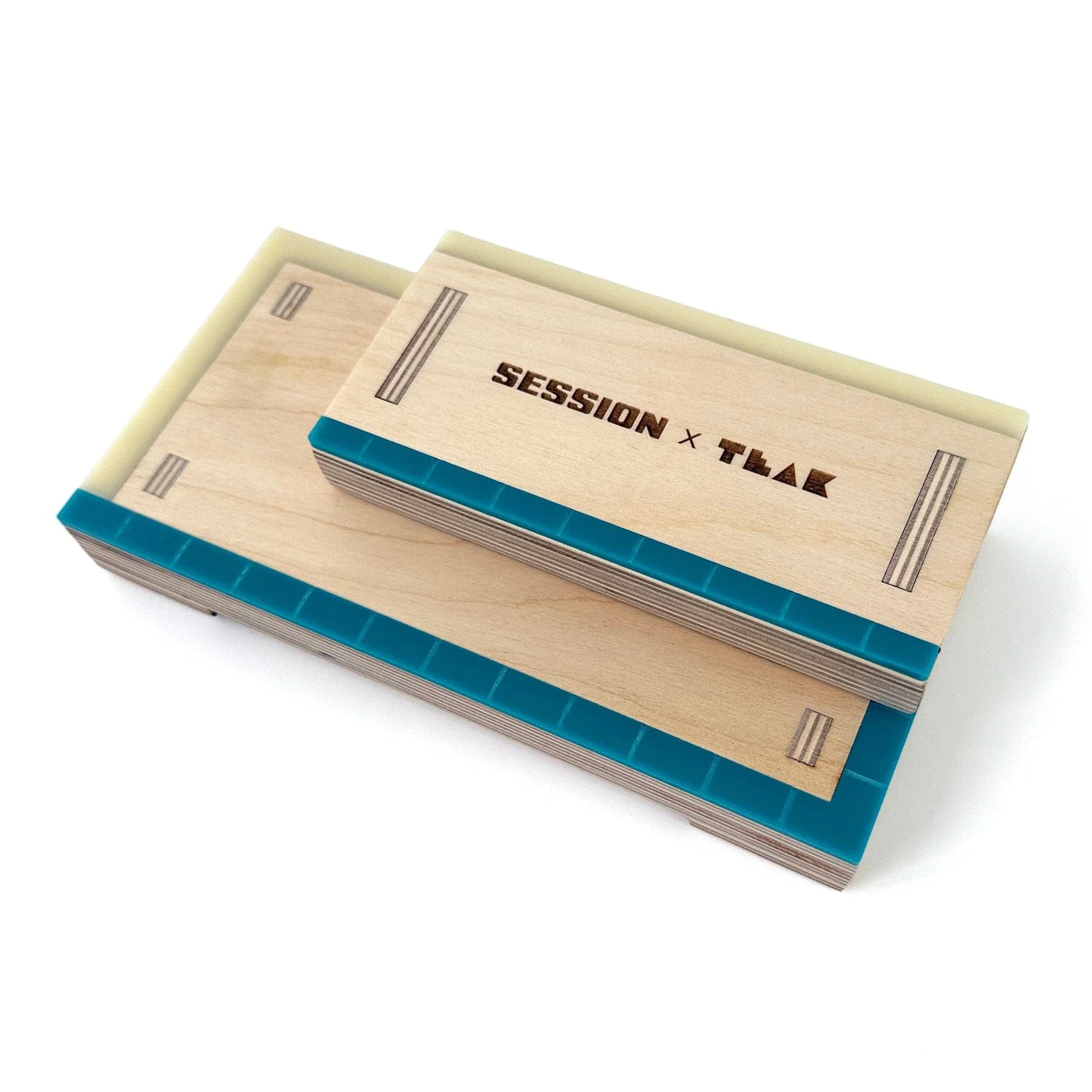 Pocket Manual Pad - Wooden Fingerboard Obstacle with Acrylic Coping