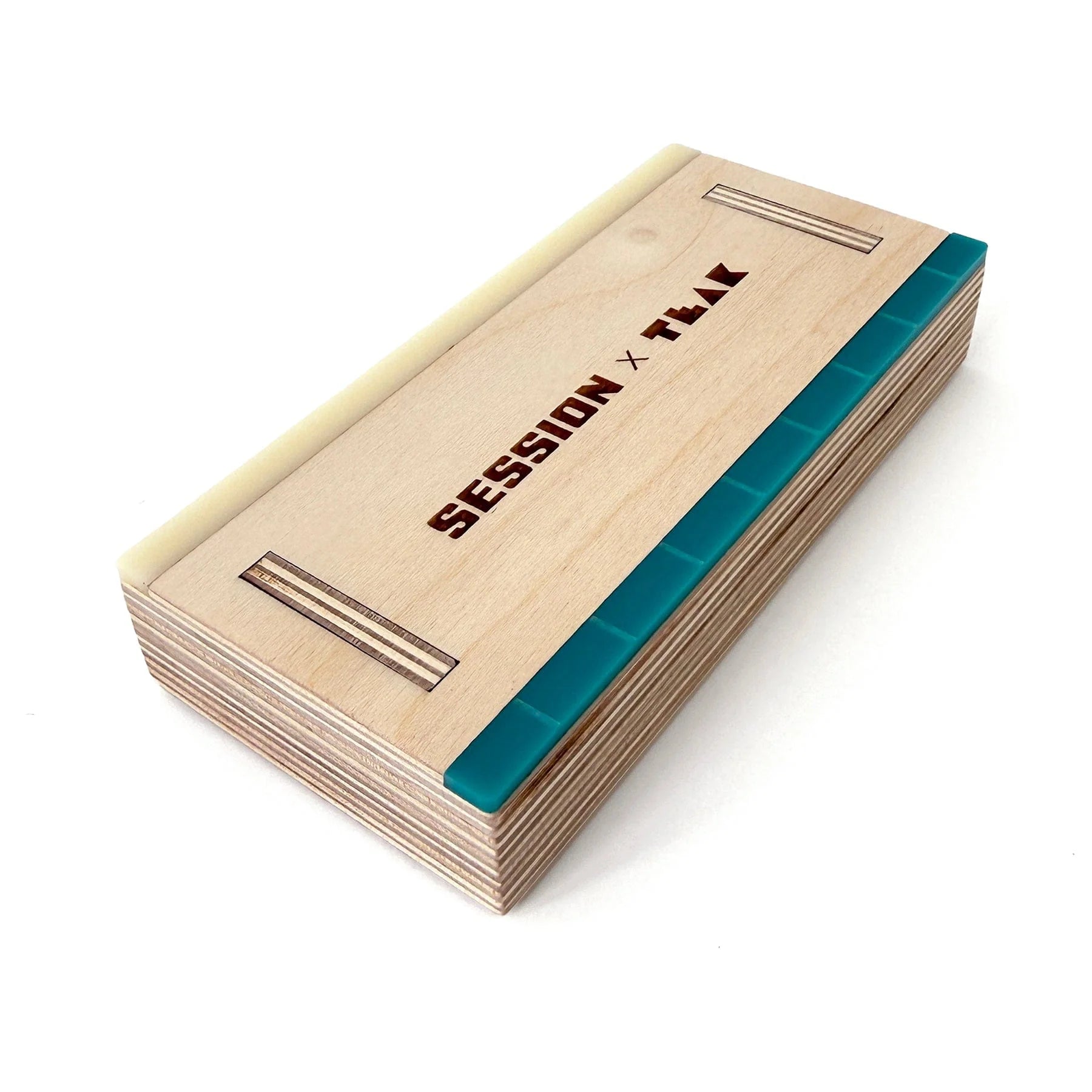 Pocket Manual Pad - Wooden Fingerboard Obstacle with Acrylic Coping