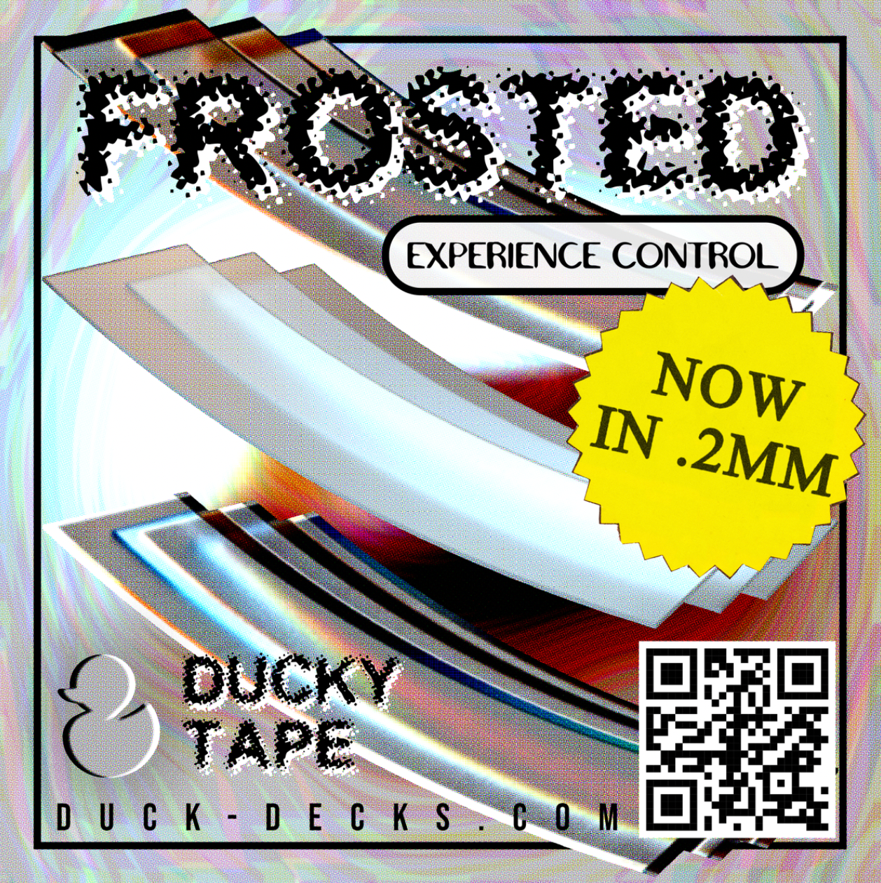 Ducky Tape 3 Pack - 0.2mm - Frosted Clear