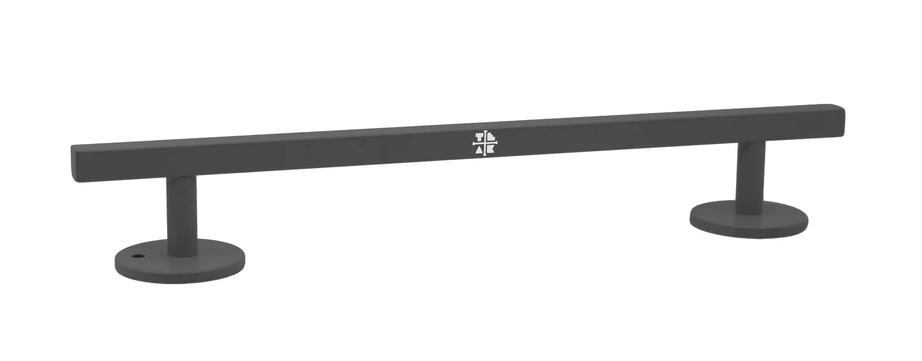 Straight, Square Fingerboard Rail, 10" Long - Steel Construction