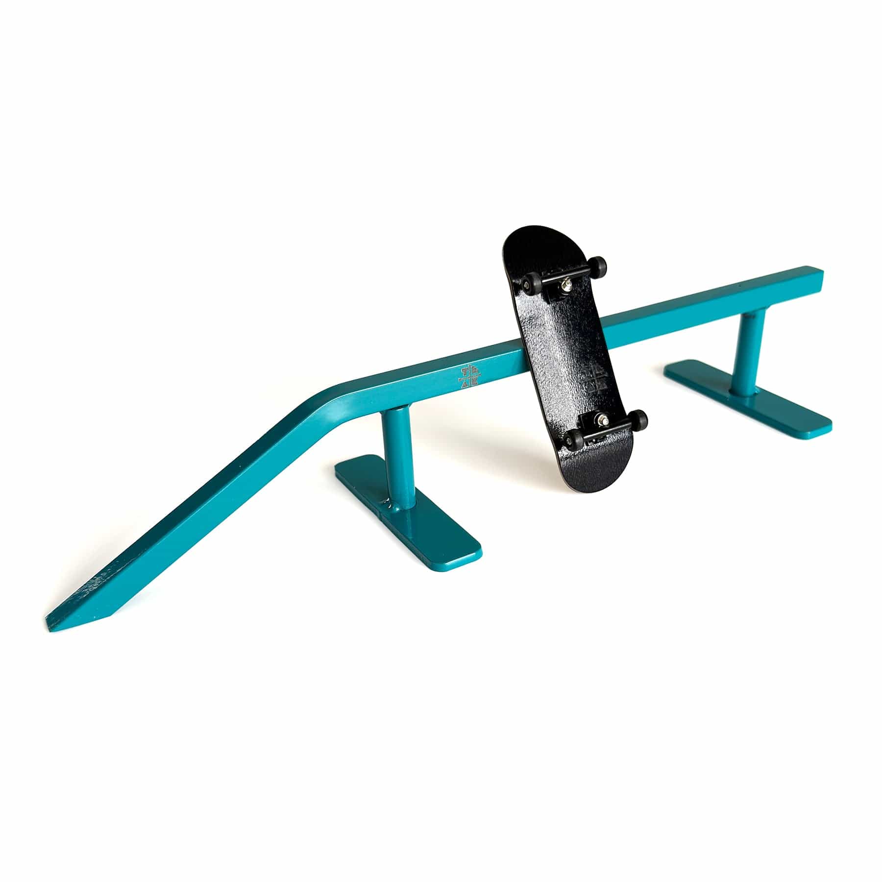 V2 - Pole Jam Fingerboard Rail, 12.5" Long - Steel Construction - Made in USA
