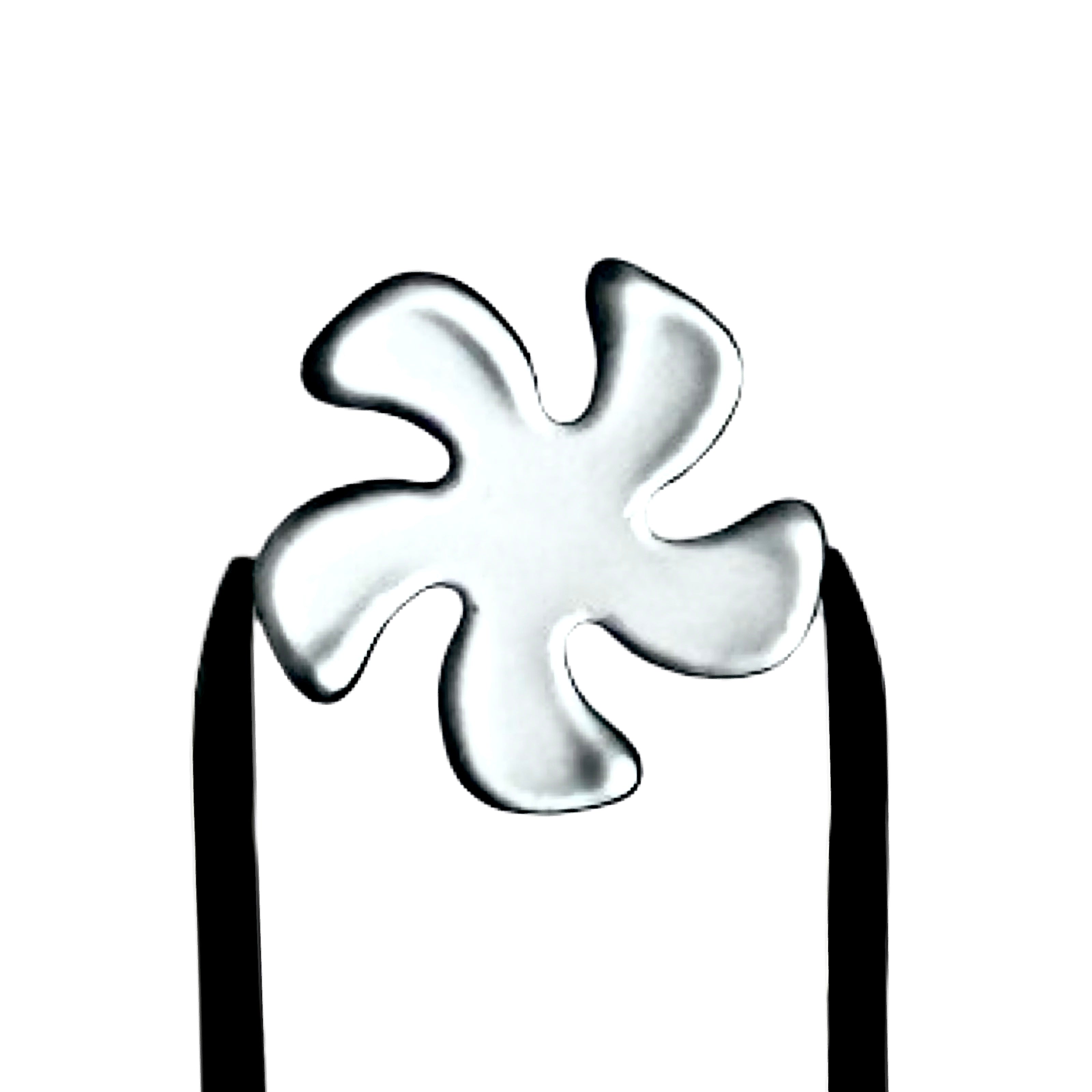 15mm Quartz Flakes by Black Market Glass