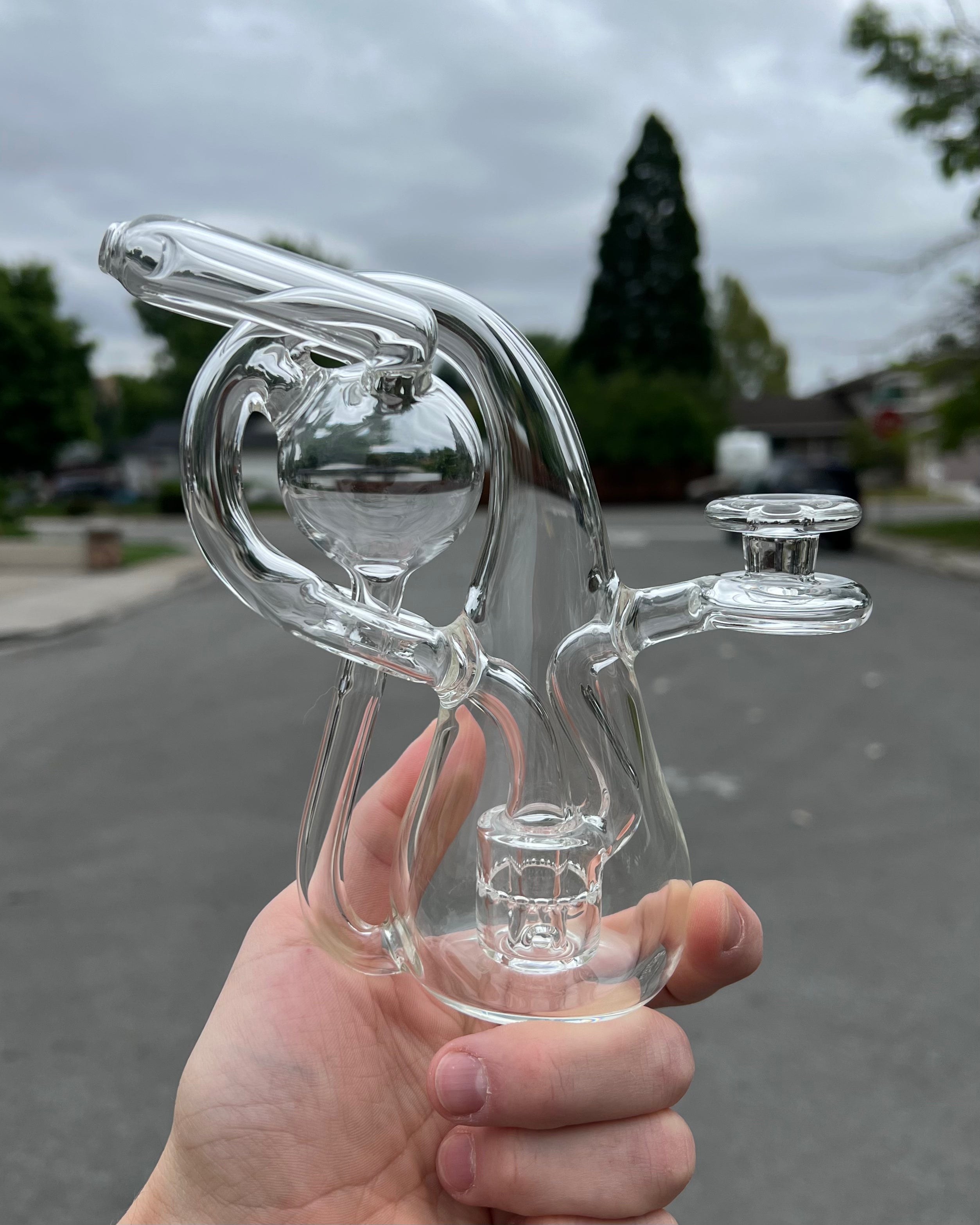 Clear Infinity Orb by Earl Jr