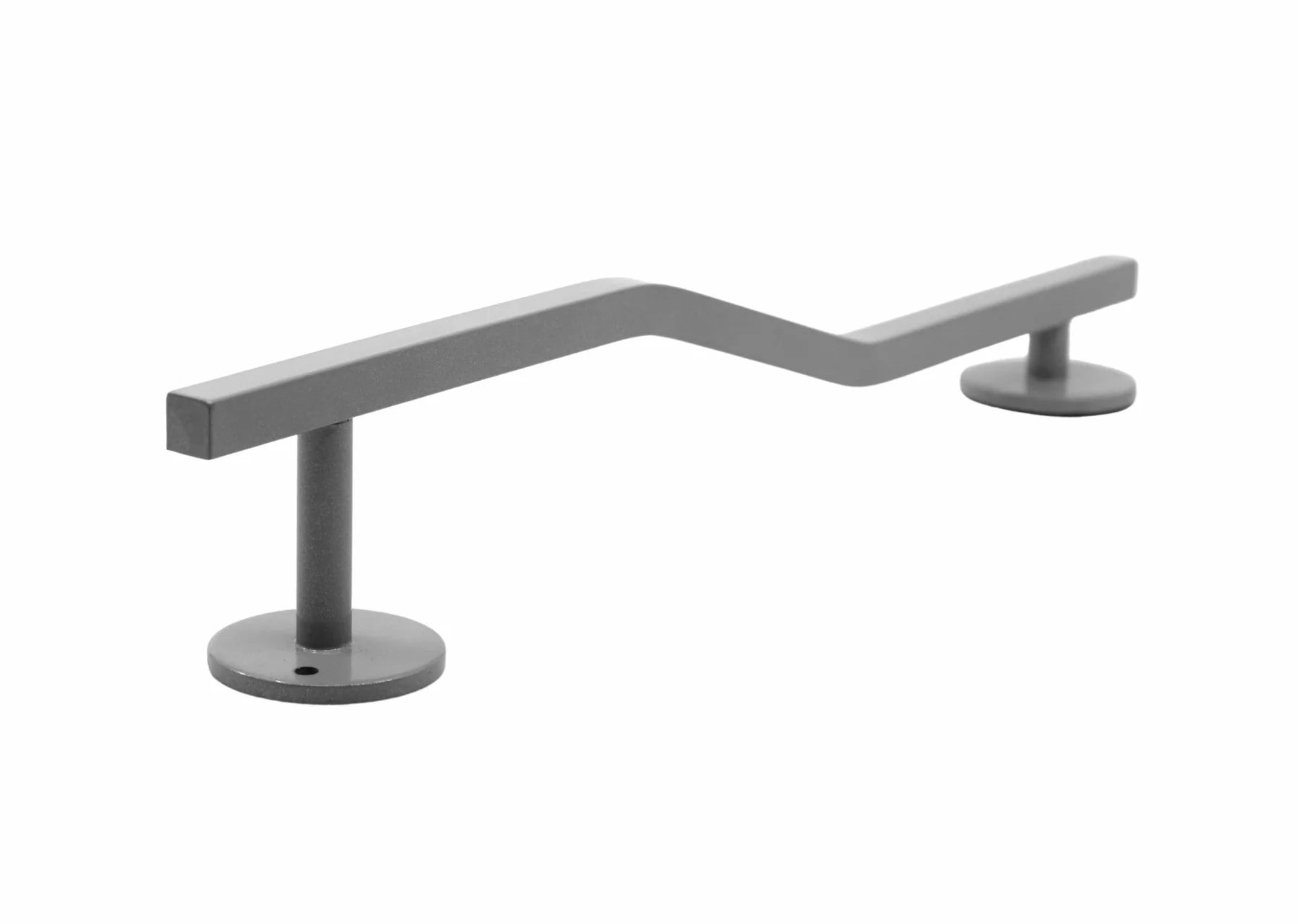 Square, Bi-Level Fingerboard Rail, 12" Long - Steel Construction