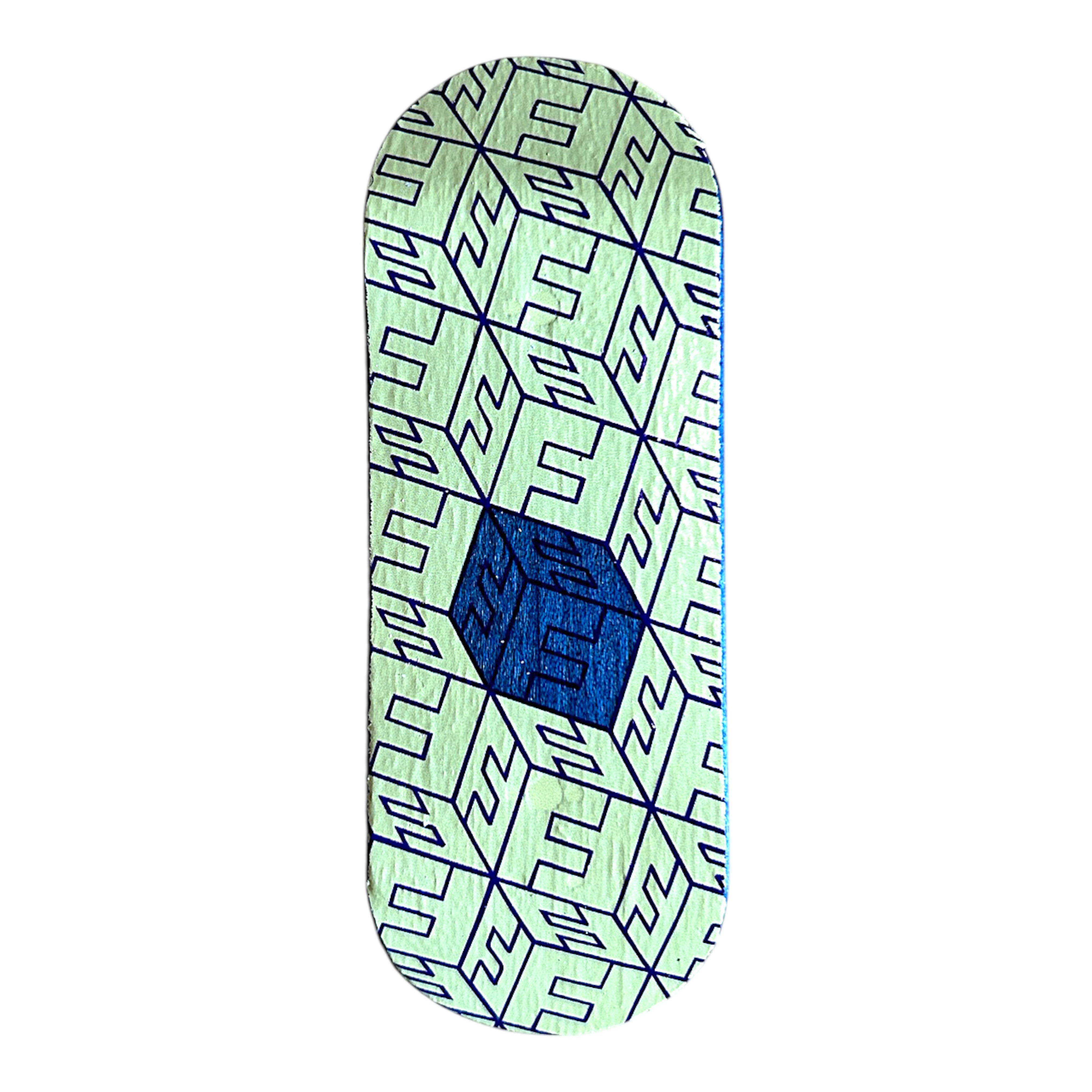 FlatFace X Cowply - G16 33.6mm - FF Cubes Beige SE (Bottom Ply Cube Color Varies)