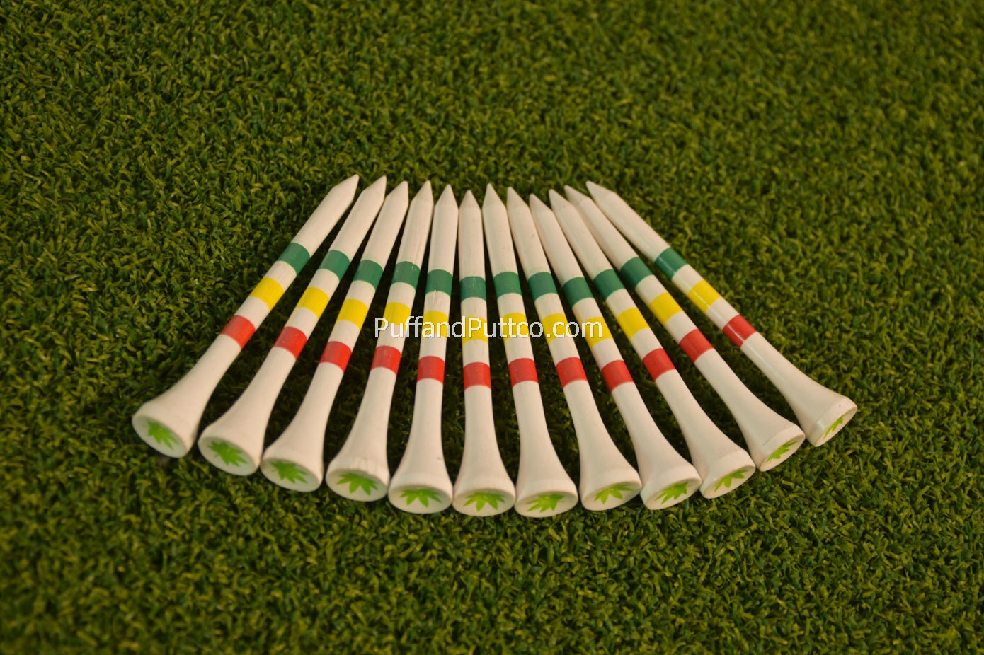 Rastee's Rasta Golf Tees - 50 Pack