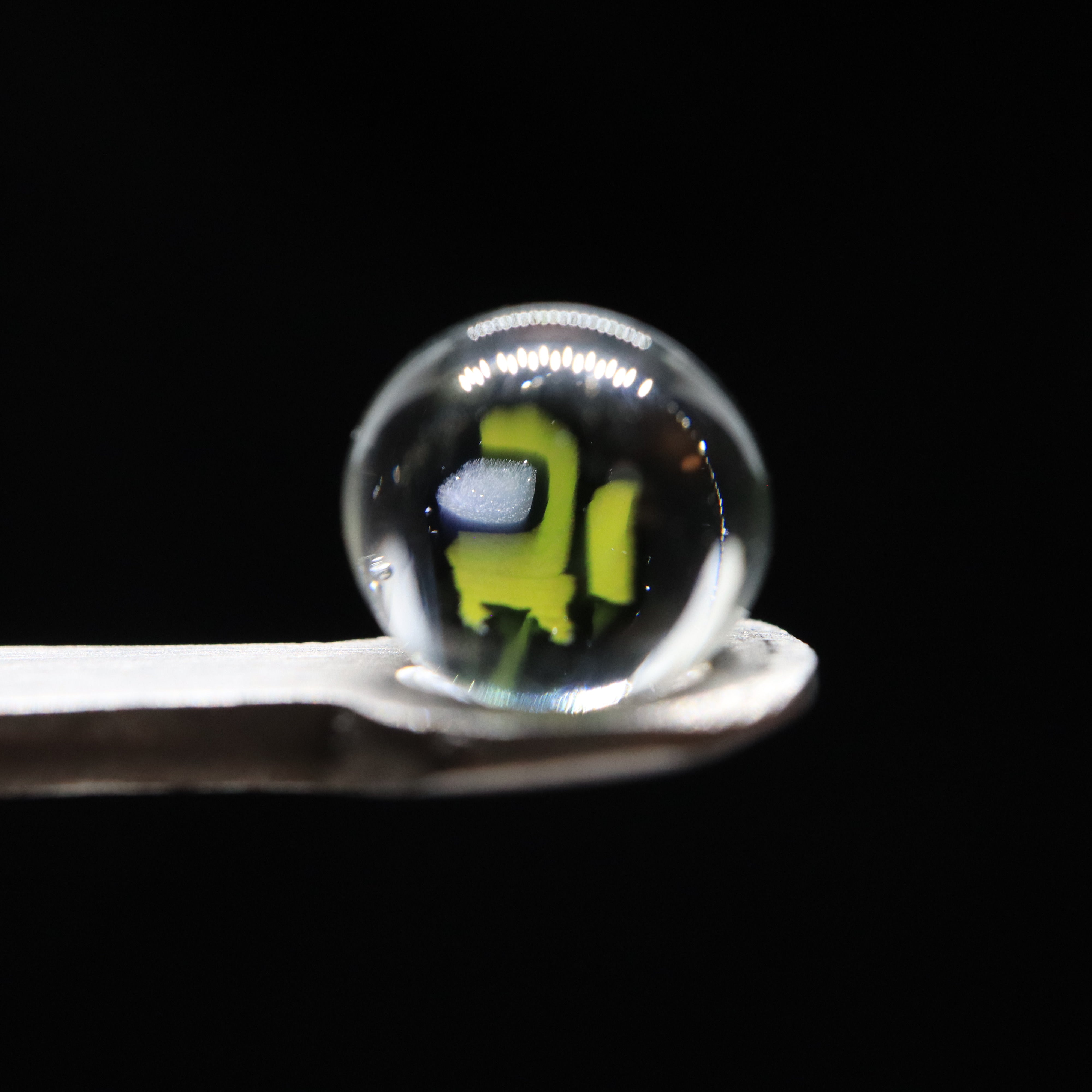 Yellow Among Us Terp Pearls by Ms Meow