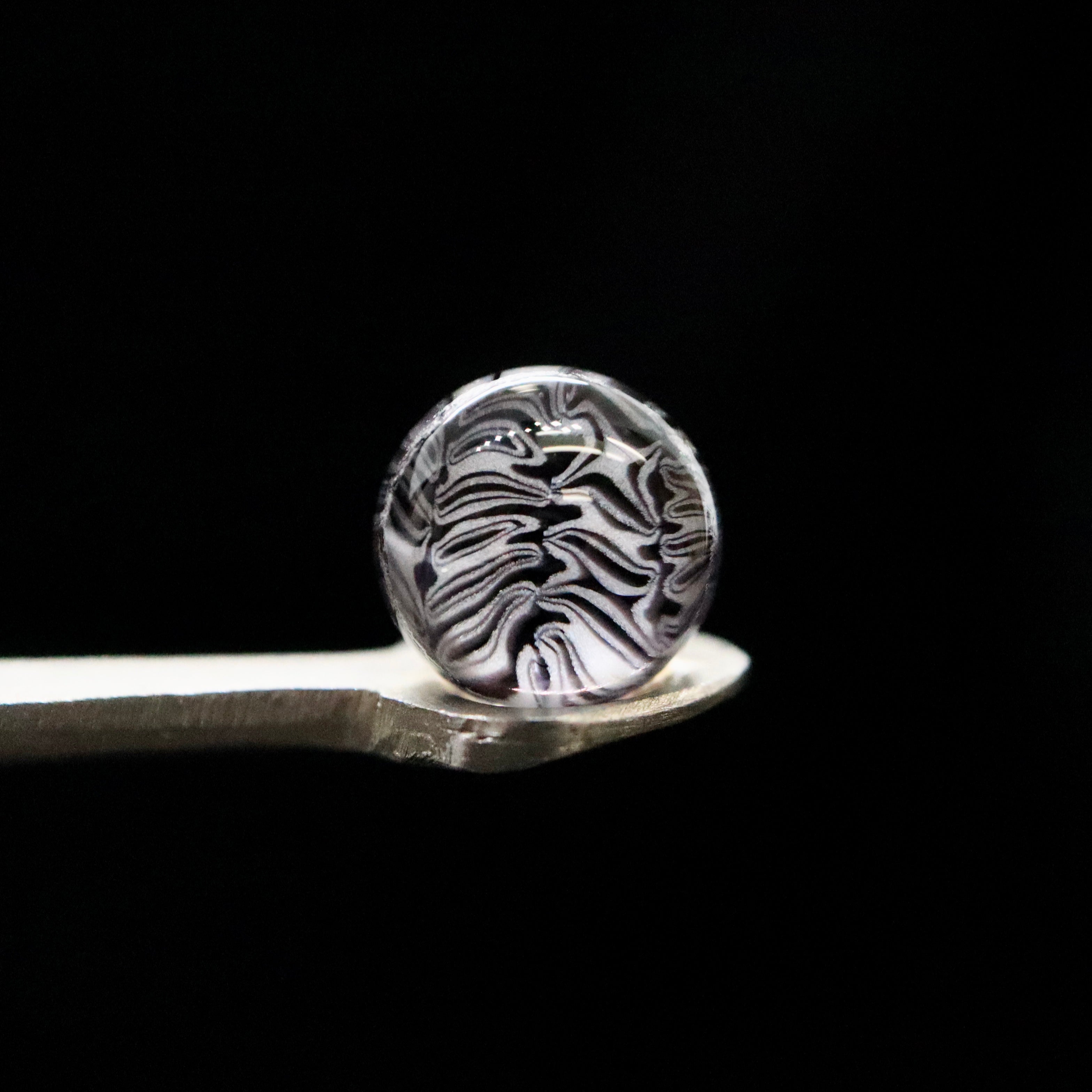 Black/White Chaos #1 Terp Pearls by Kovacs Glass