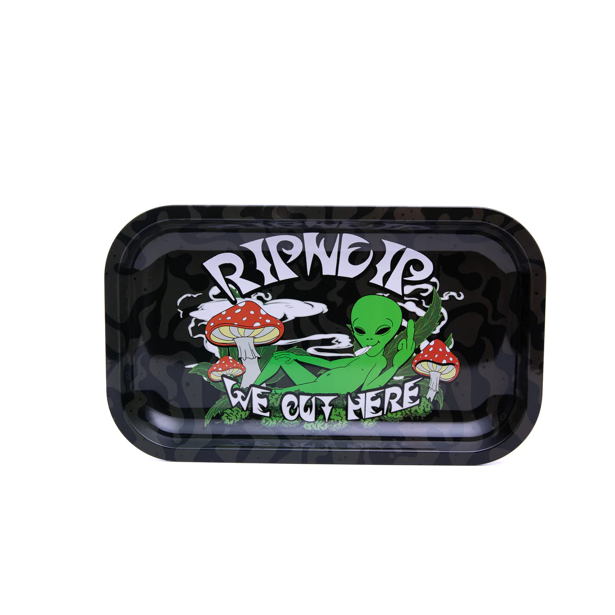We Out Here Metal Tray by RipnDip