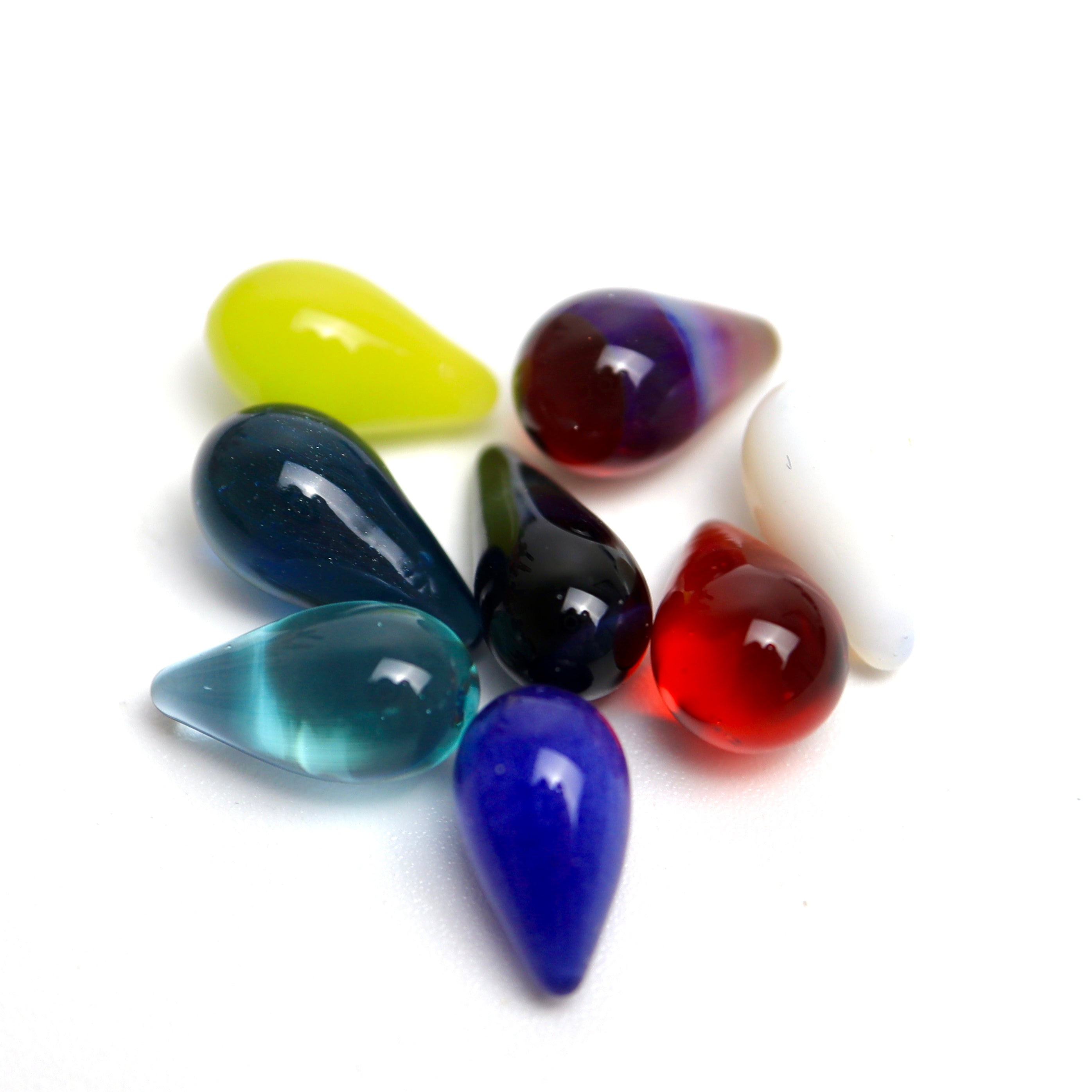 Tear Drop Terp Pearls by JFK Glass