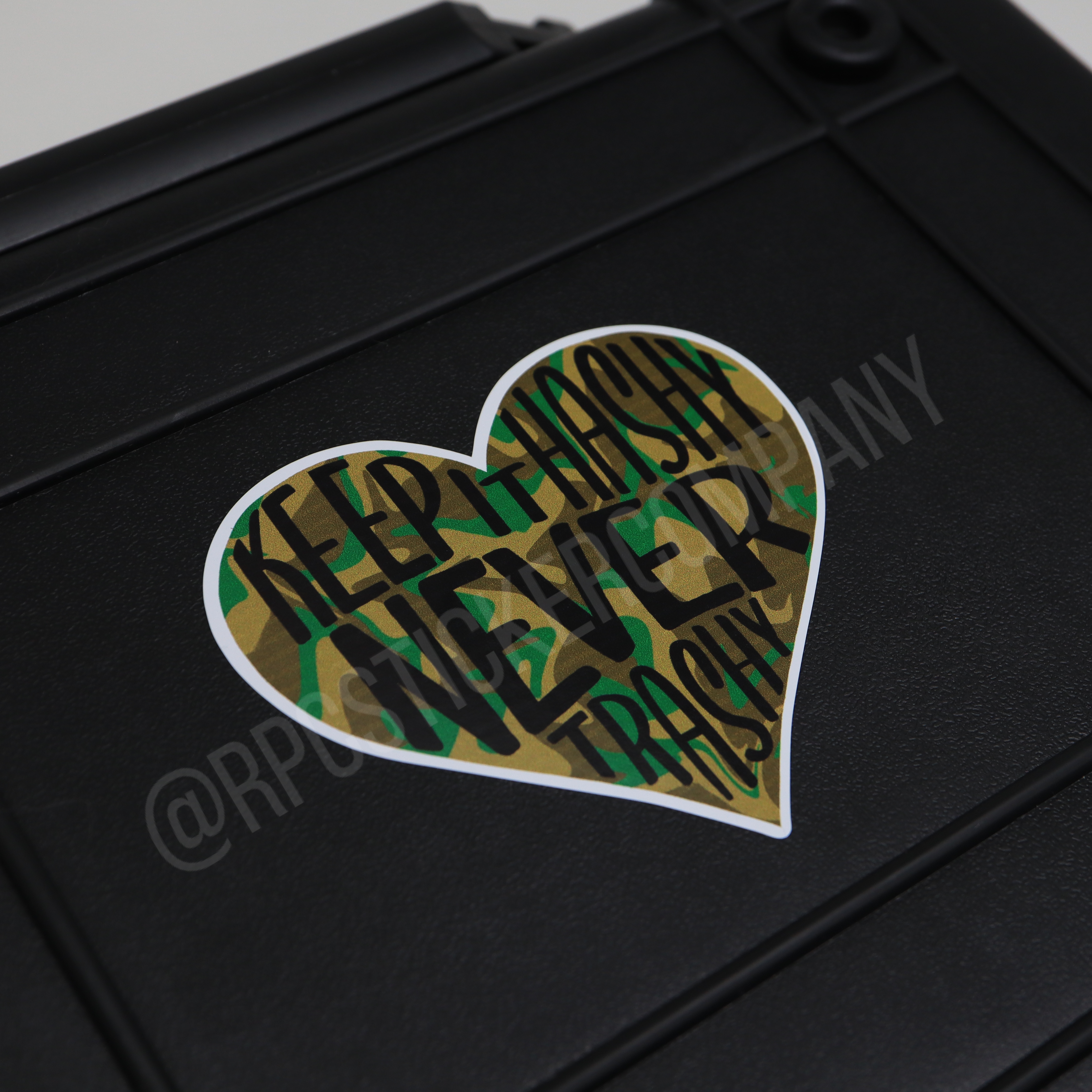 Keep It Hashy Sticker (Camo)