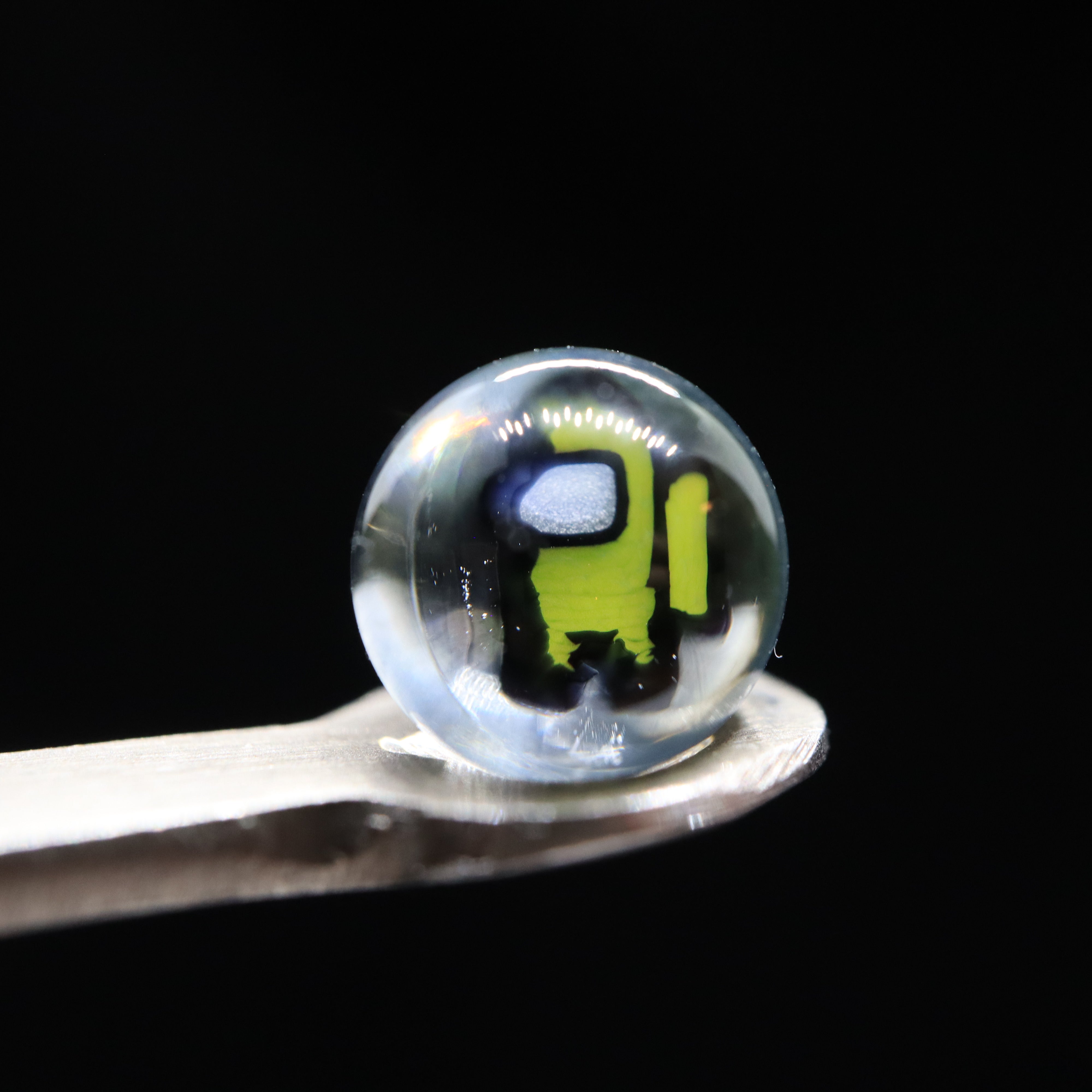 Yellow Among Us Terp Pearls by Ms Meow