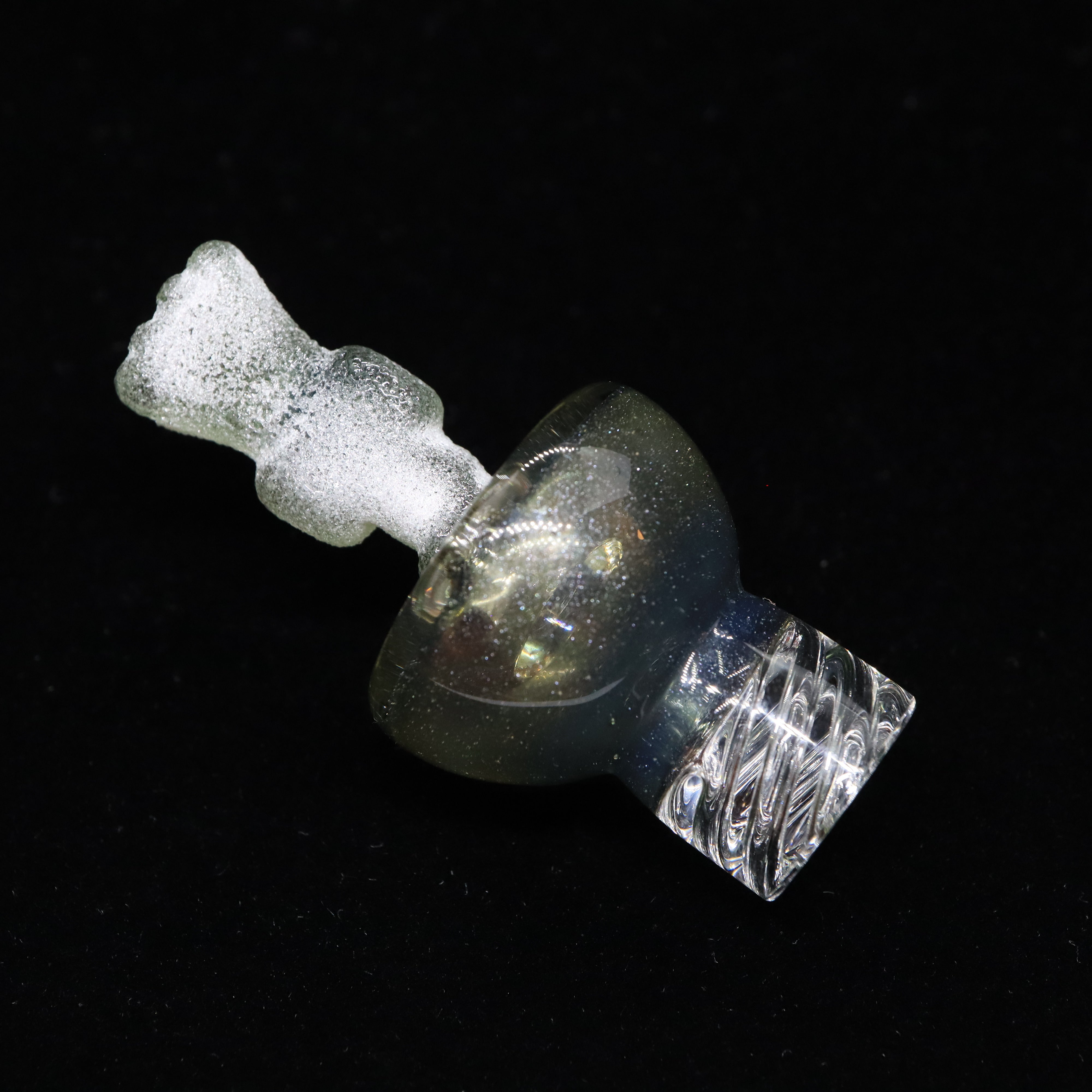 Transparent Steel Wool Sour Patch Spinner Cap by Kovacs X Emperial1 Glass