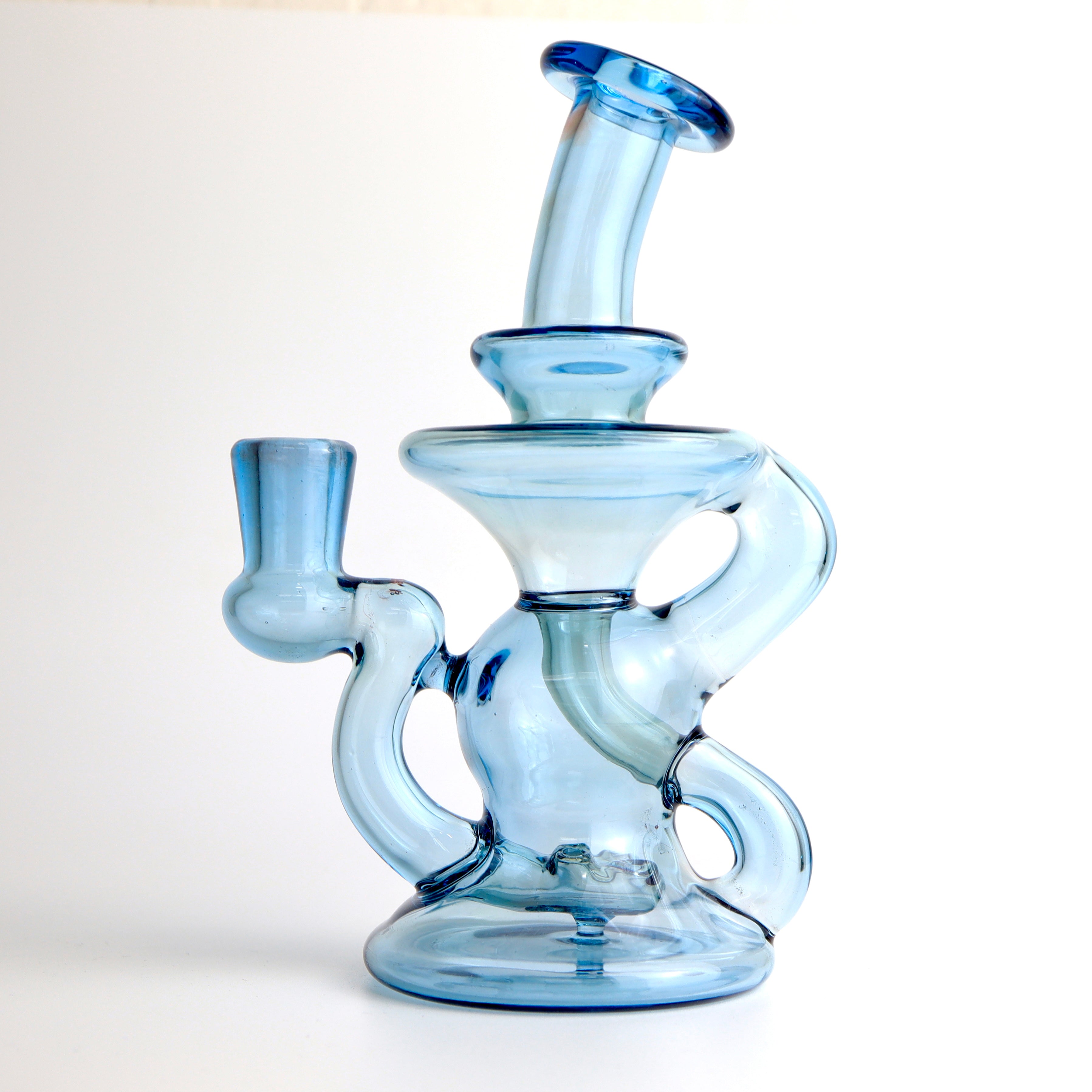 Raindrop Recycler by Desi B Glass