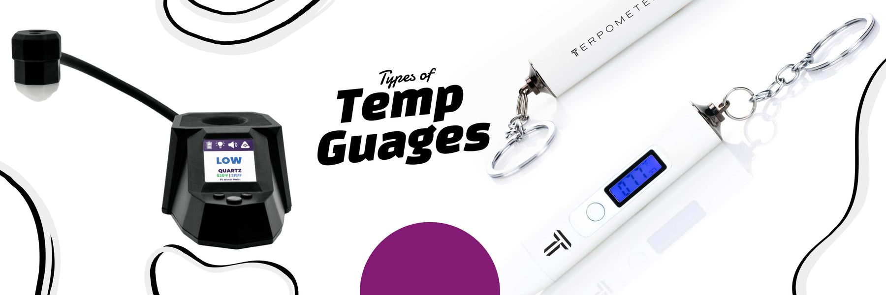 Types of Temp Gauges - Low Temp Dab Thermometers