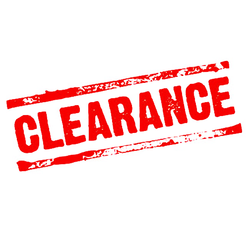 *CLEARANCE*