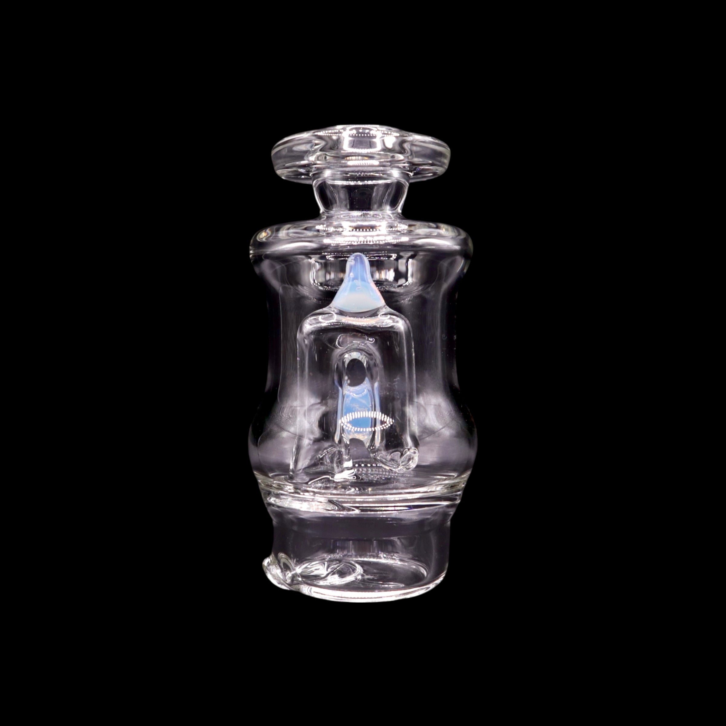 Color Accent Wet Peak Top by Rich Brain Glass