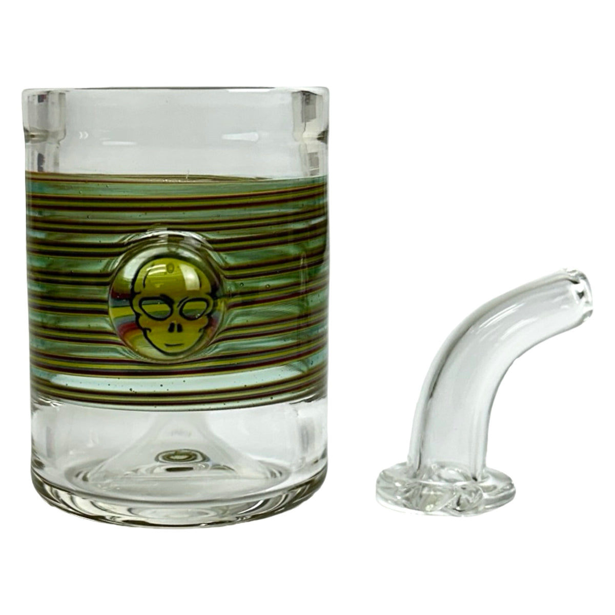 Spiral Cup and Mouthpiece for Proxy Core by Keys Glass