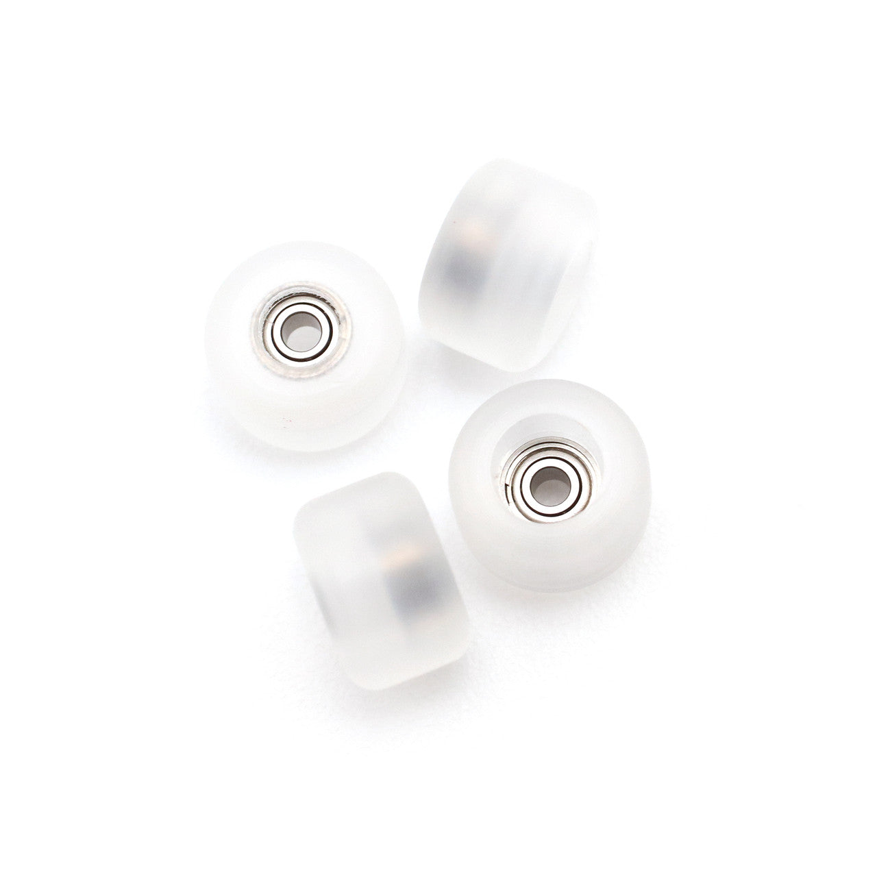 G4 Frosted Clear Wheels by FlatFace Fingerboards