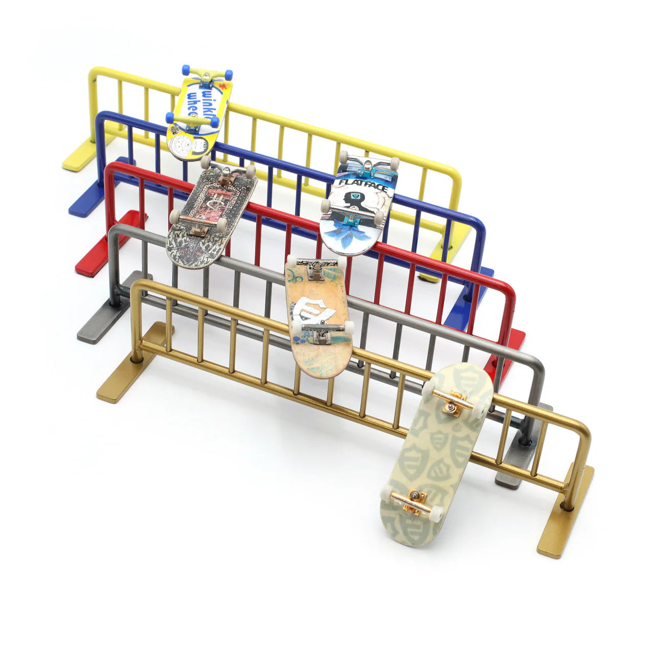 Round Bike Rail by FlatFace Fingerboards *3 Colors*