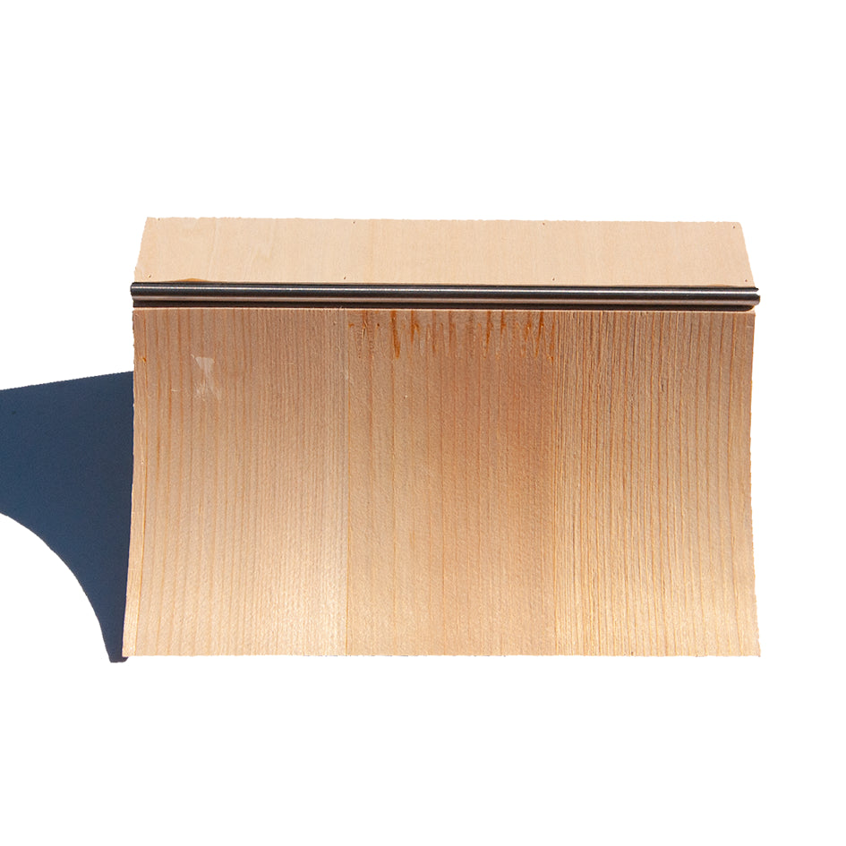 Fingerboard Quarter Pipe V2 Wood Ramp by LC Boards