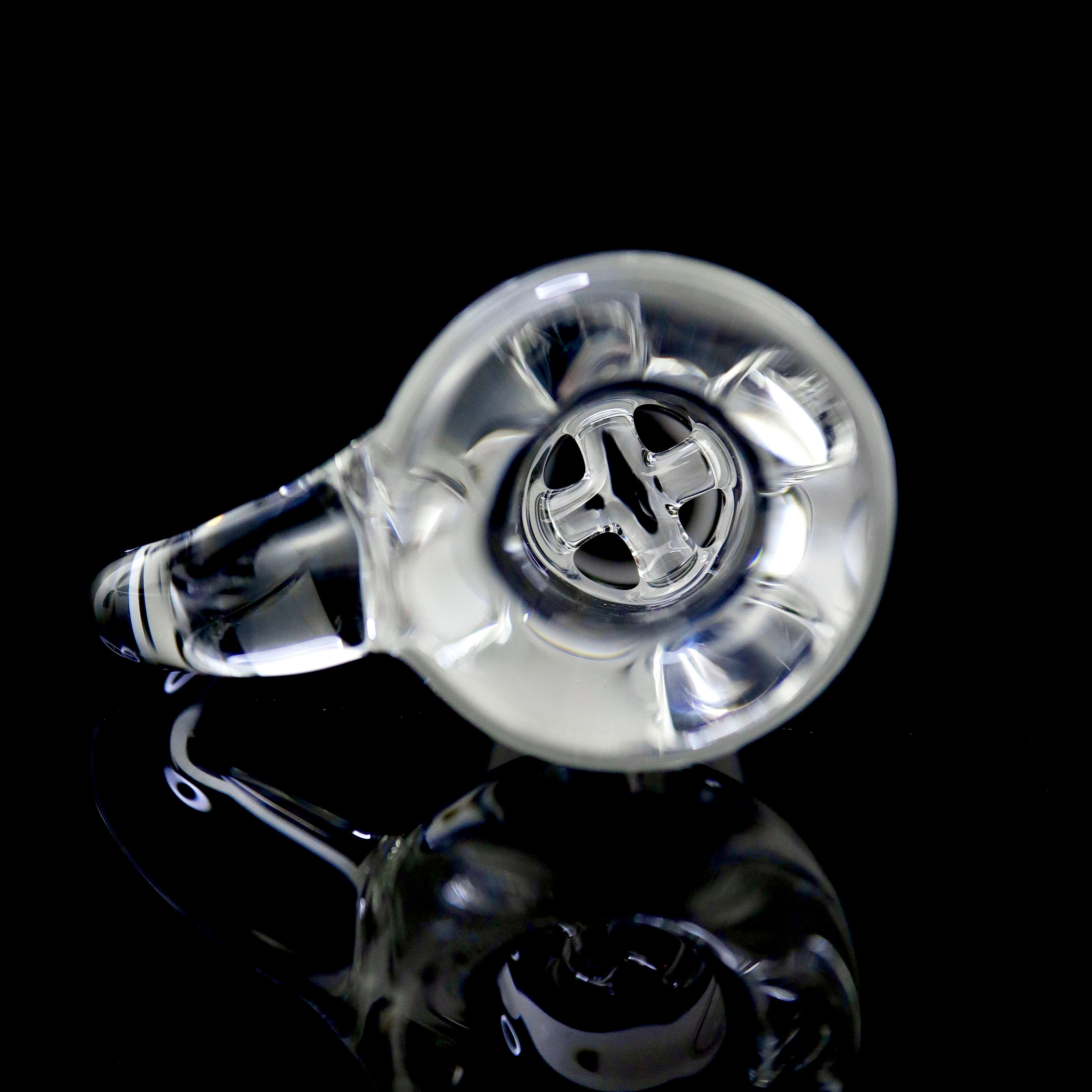 4 Hole Flower Slide by Aura Glassworks
